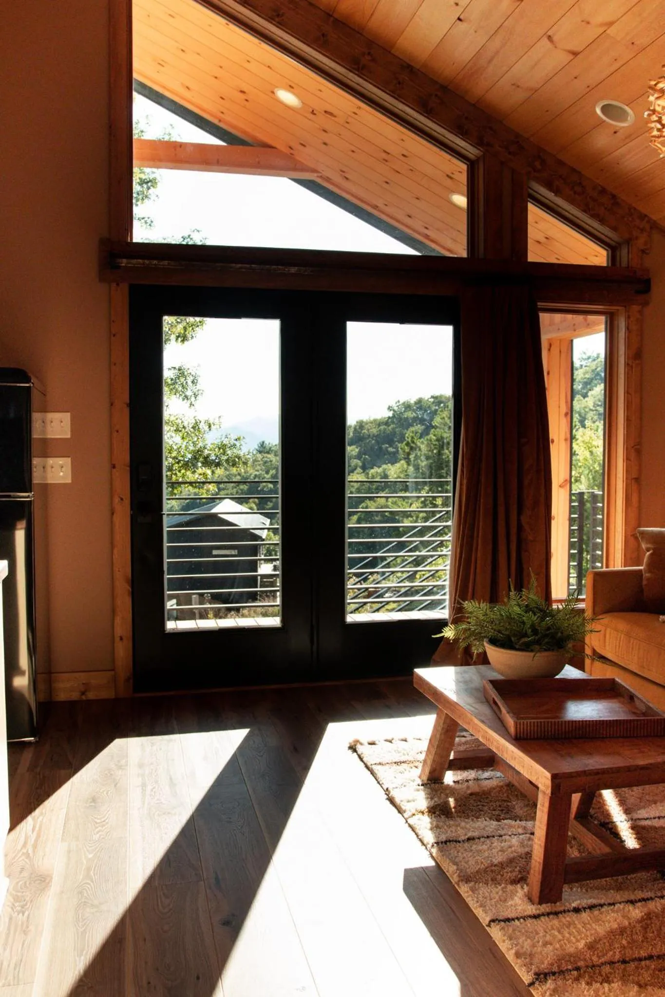 Bed in Long View Resort Bryson City, NC