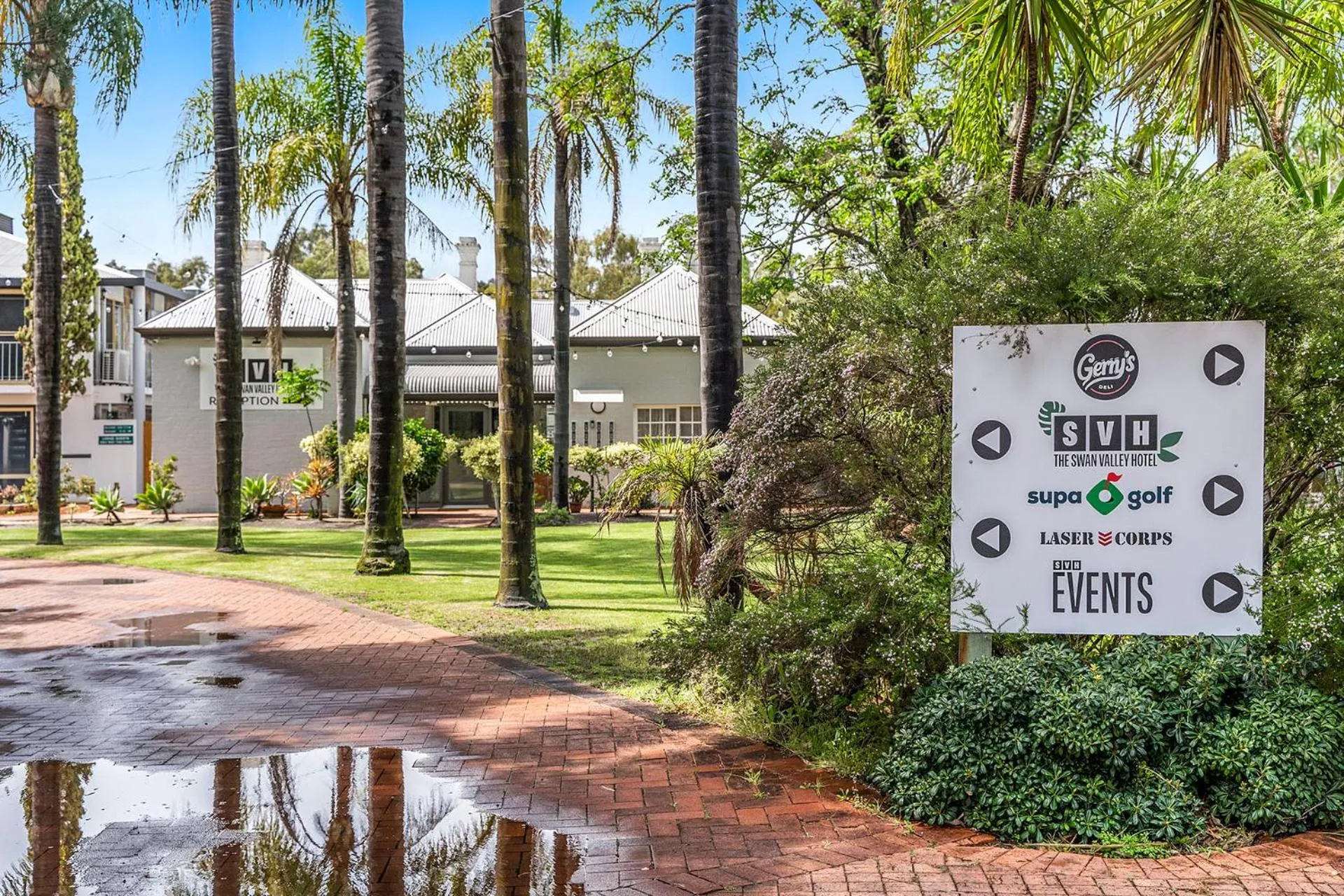 Day in The Swan Valley Hotel