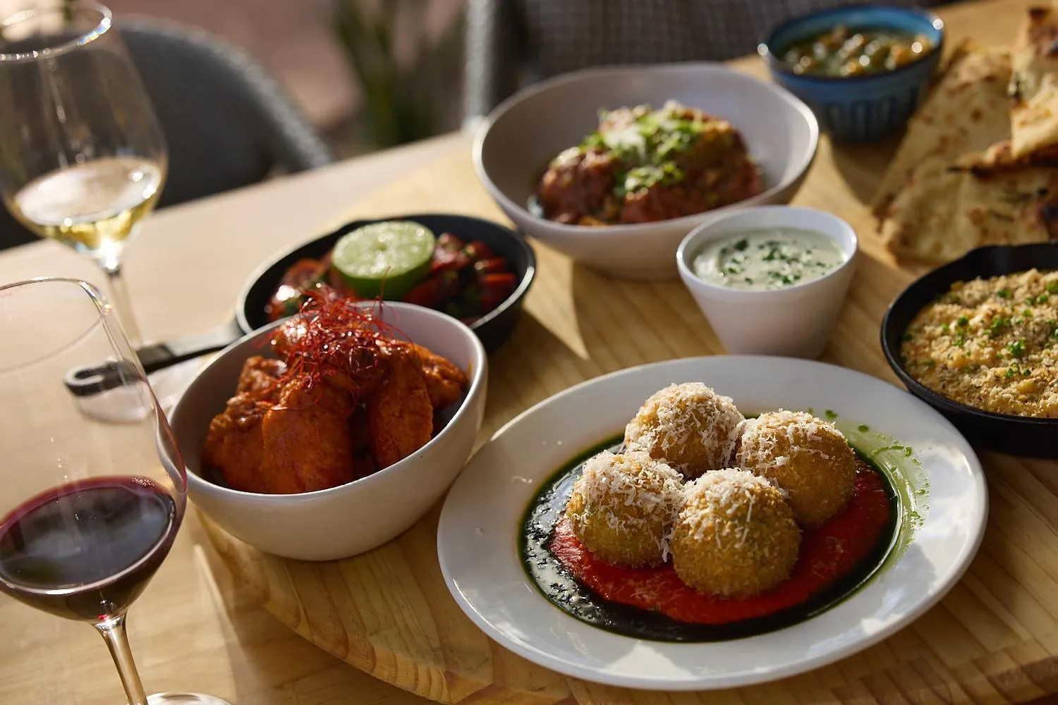 Food and drinks in The Swan Valley Hotel