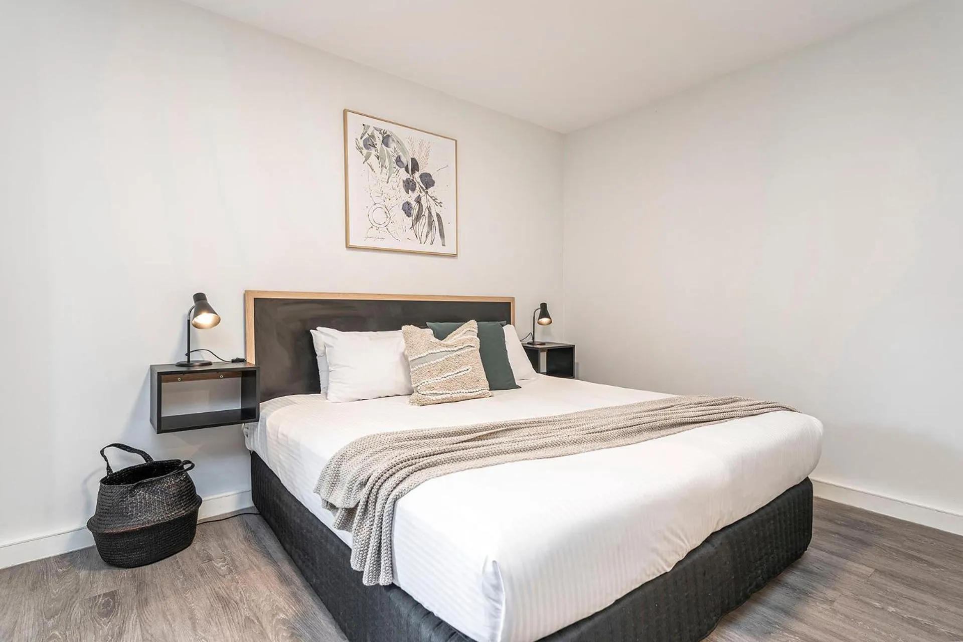 Bed in The Swan Valley Hotel