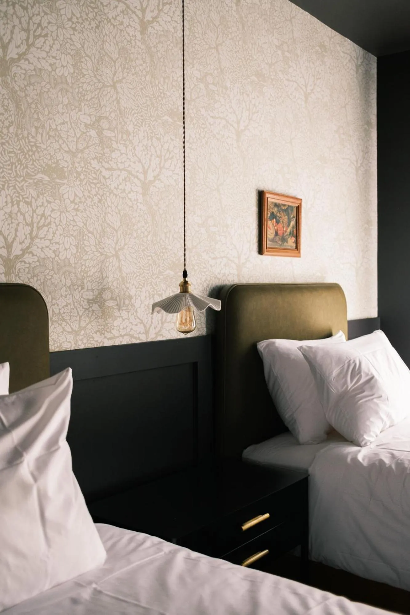 Bed in The Madison Hotel