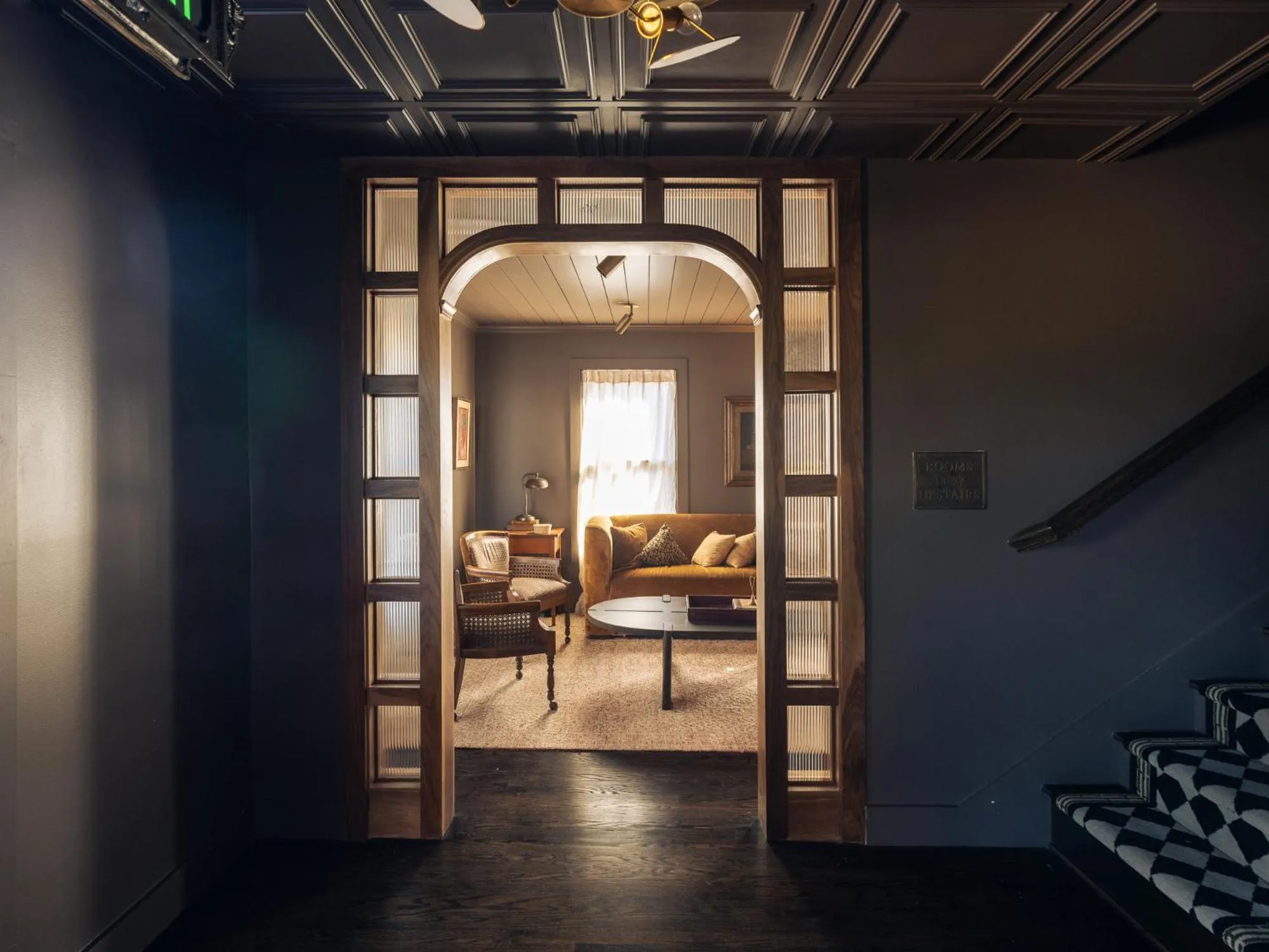 Seating area in The Madison Hotel