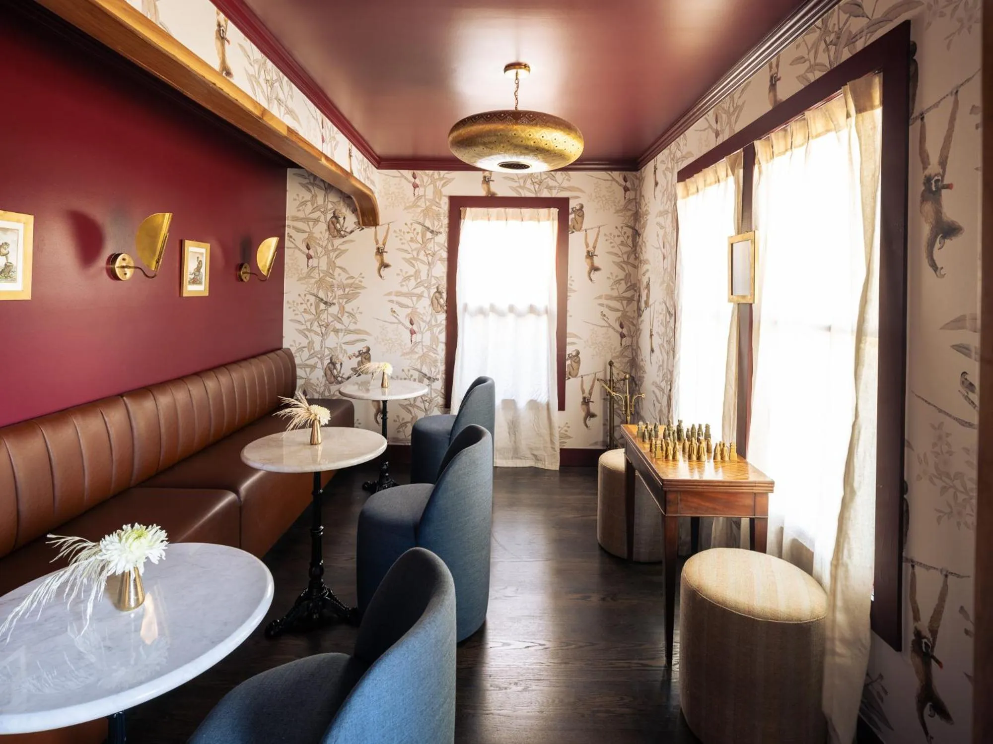 Seating area in The Madison Hotel