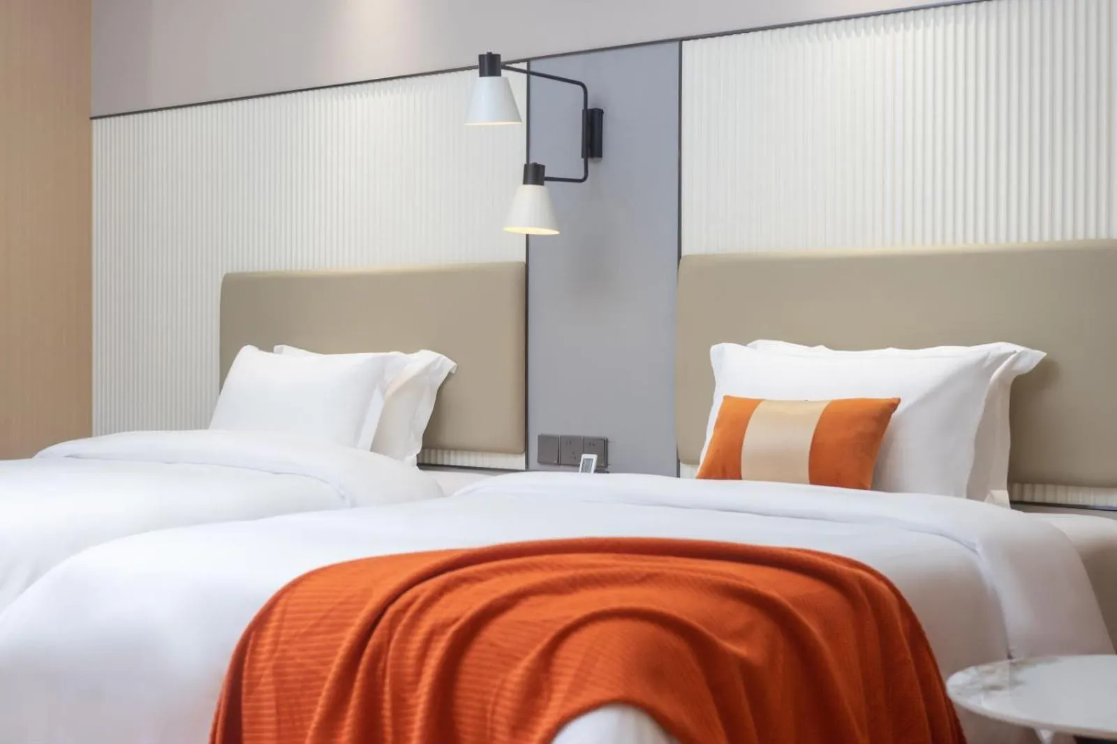 Property building, Bed in Guangzhou Yashe International Apartment