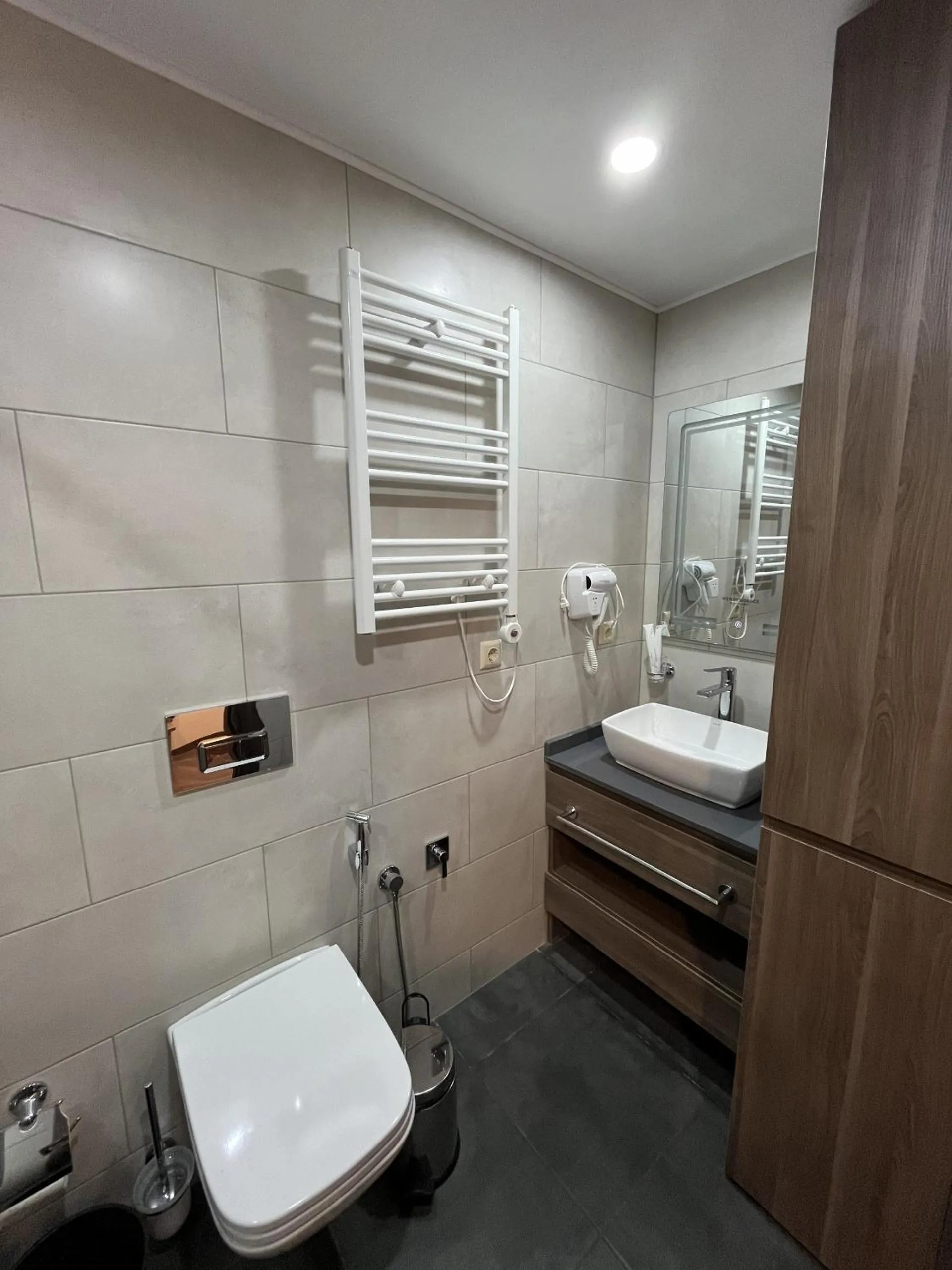 Toilet in Glorious apartment in Batumi