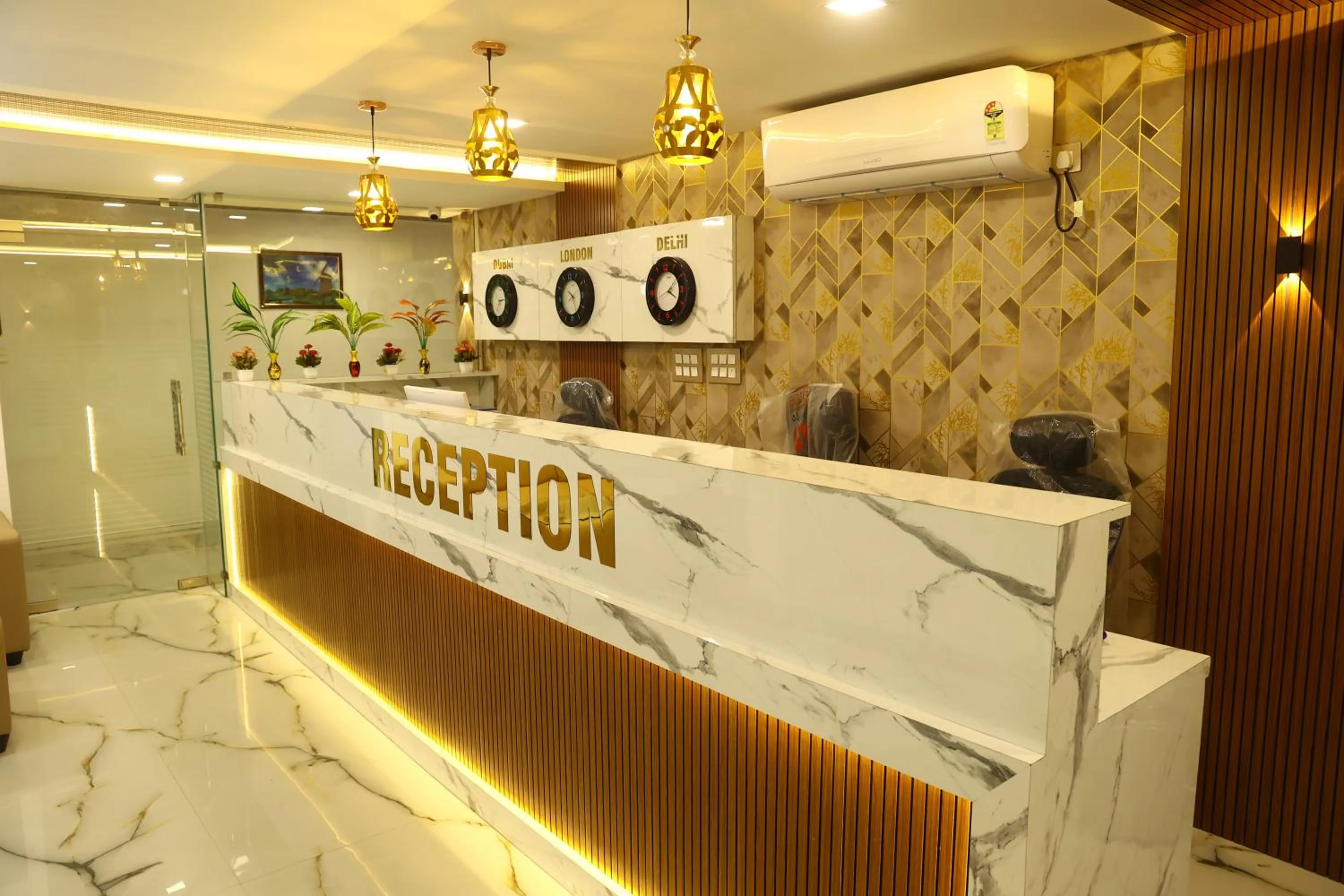 Lobby or reception in Grand Tamim Hotel