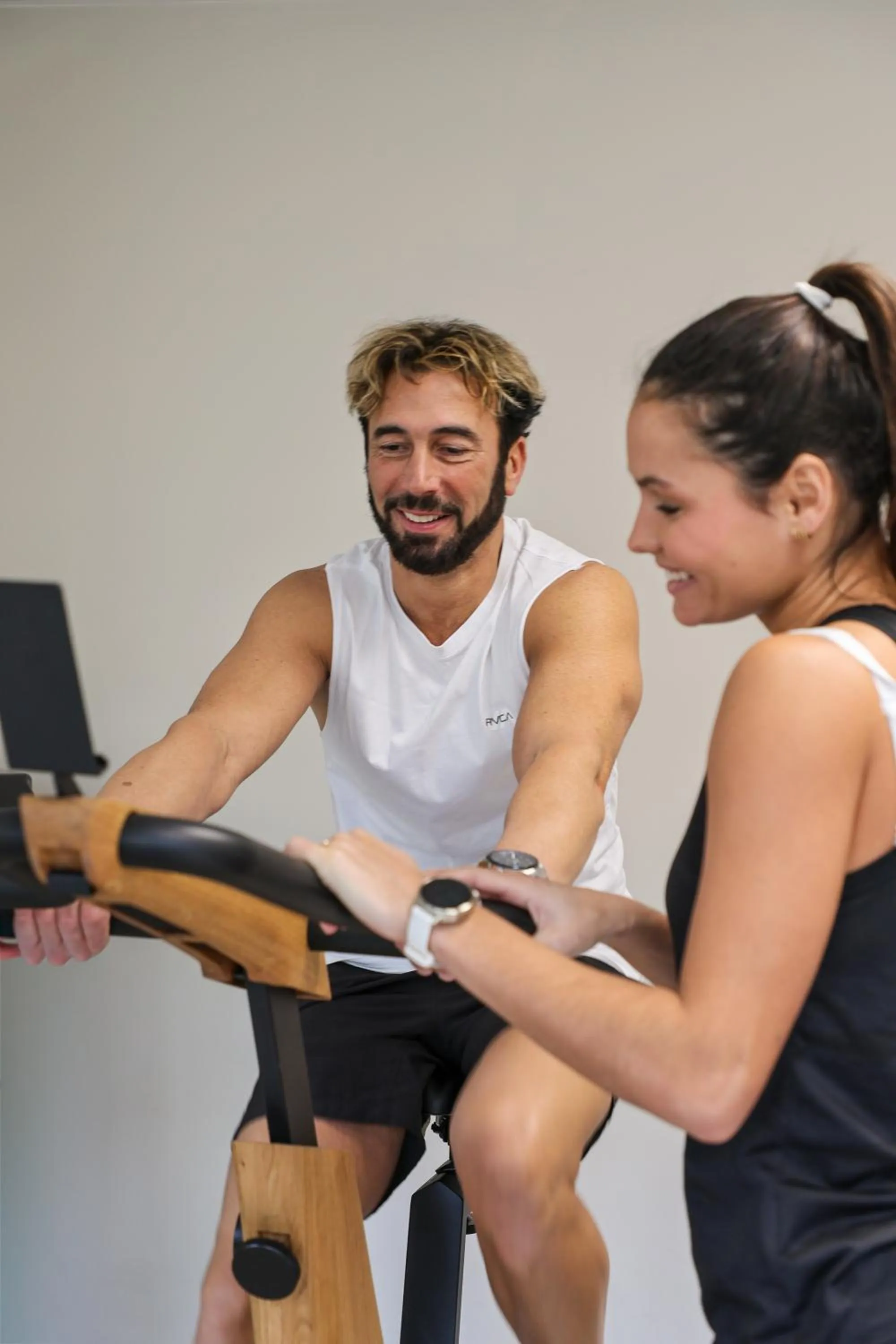 Fitness centre/facilities in Domaine du Ferret Restaurant & Spa