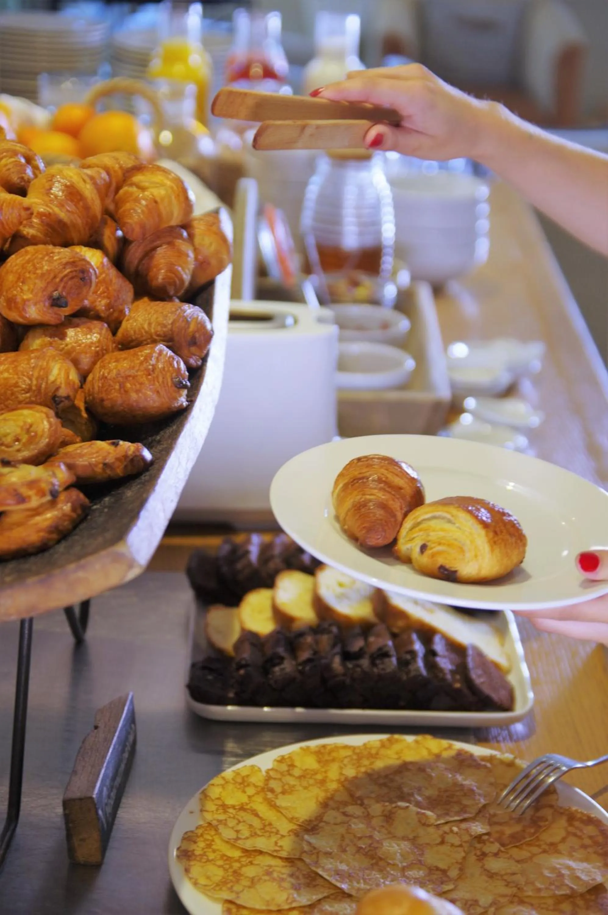 Breakfast in Domaine du Ferret Restaurant & Spa