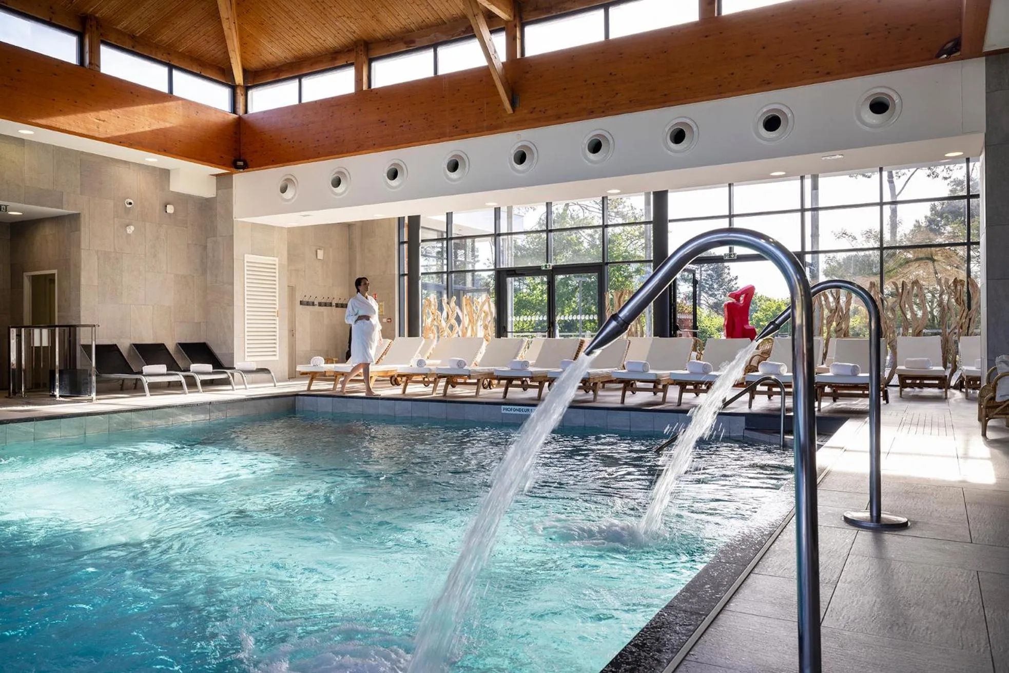 Spa and wellness centre/facilities in Domaine du Ferret Restaurant & Spa