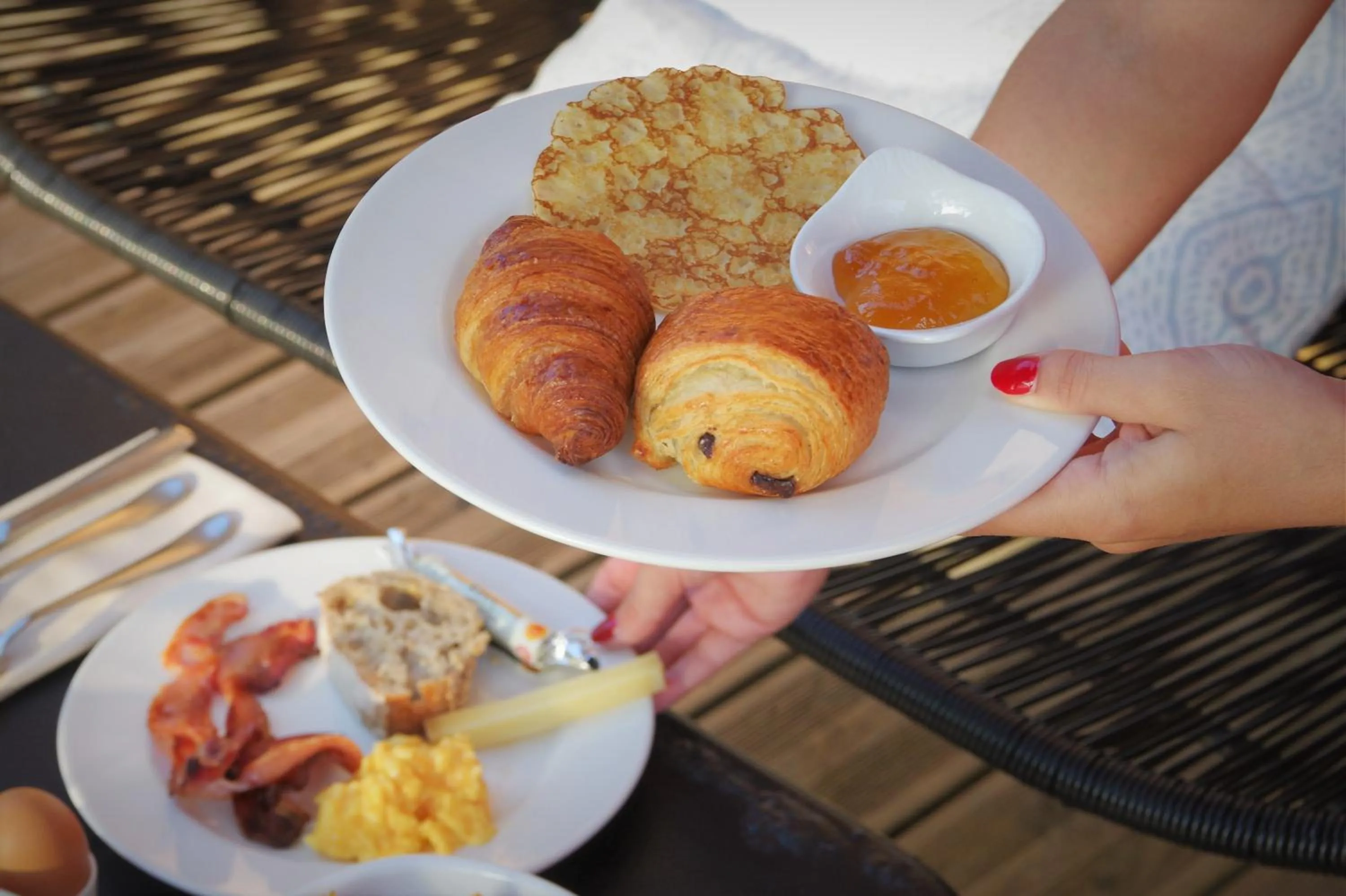 Breakfast in Domaine du Ferret Restaurant & Spa