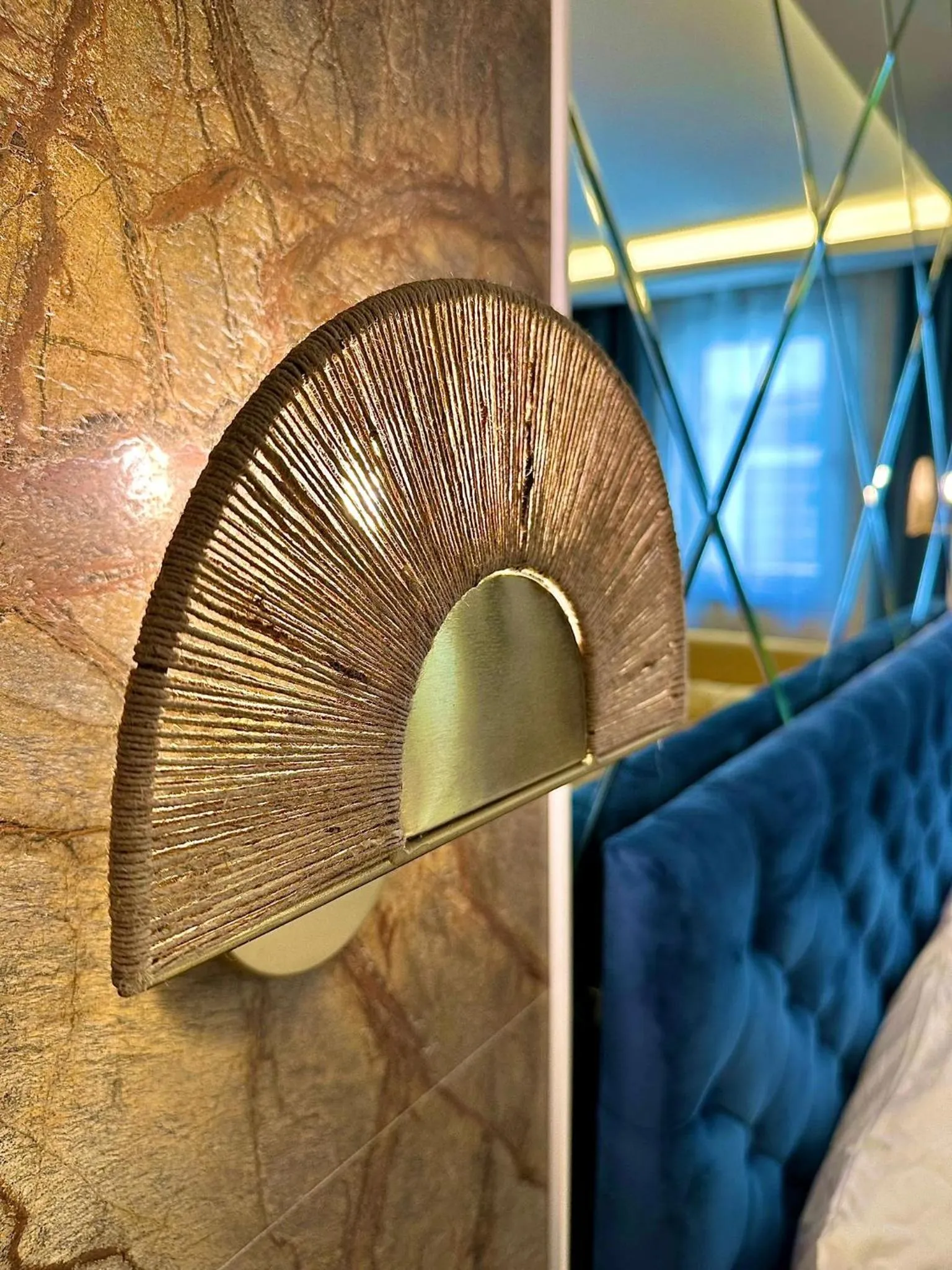 Decorative detail in Balcony Hotel