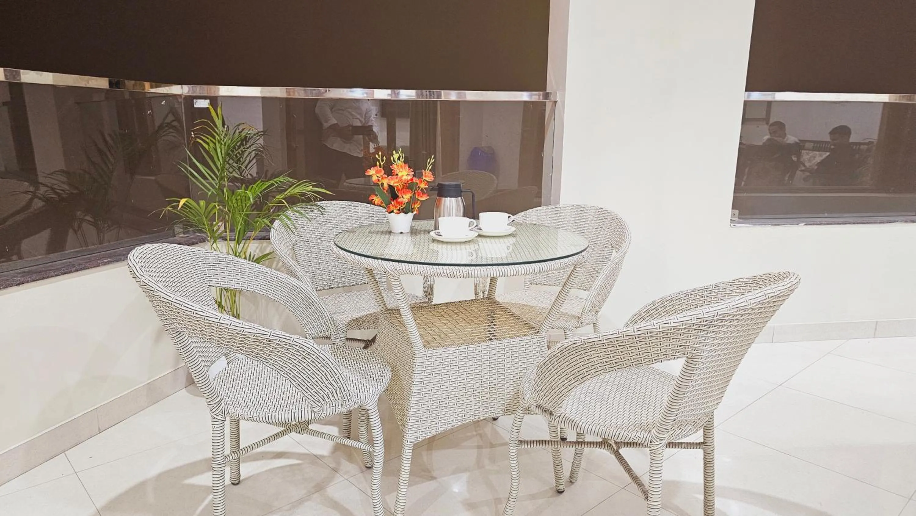 Seating area in Hydrangea Heights by PTW Hotels