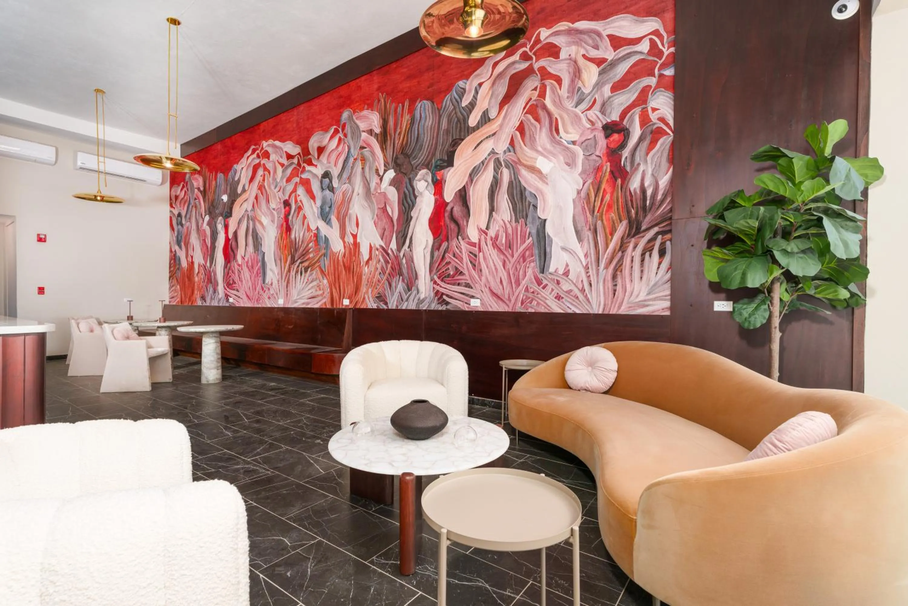 Lobby or reception in The Oliver Hotel