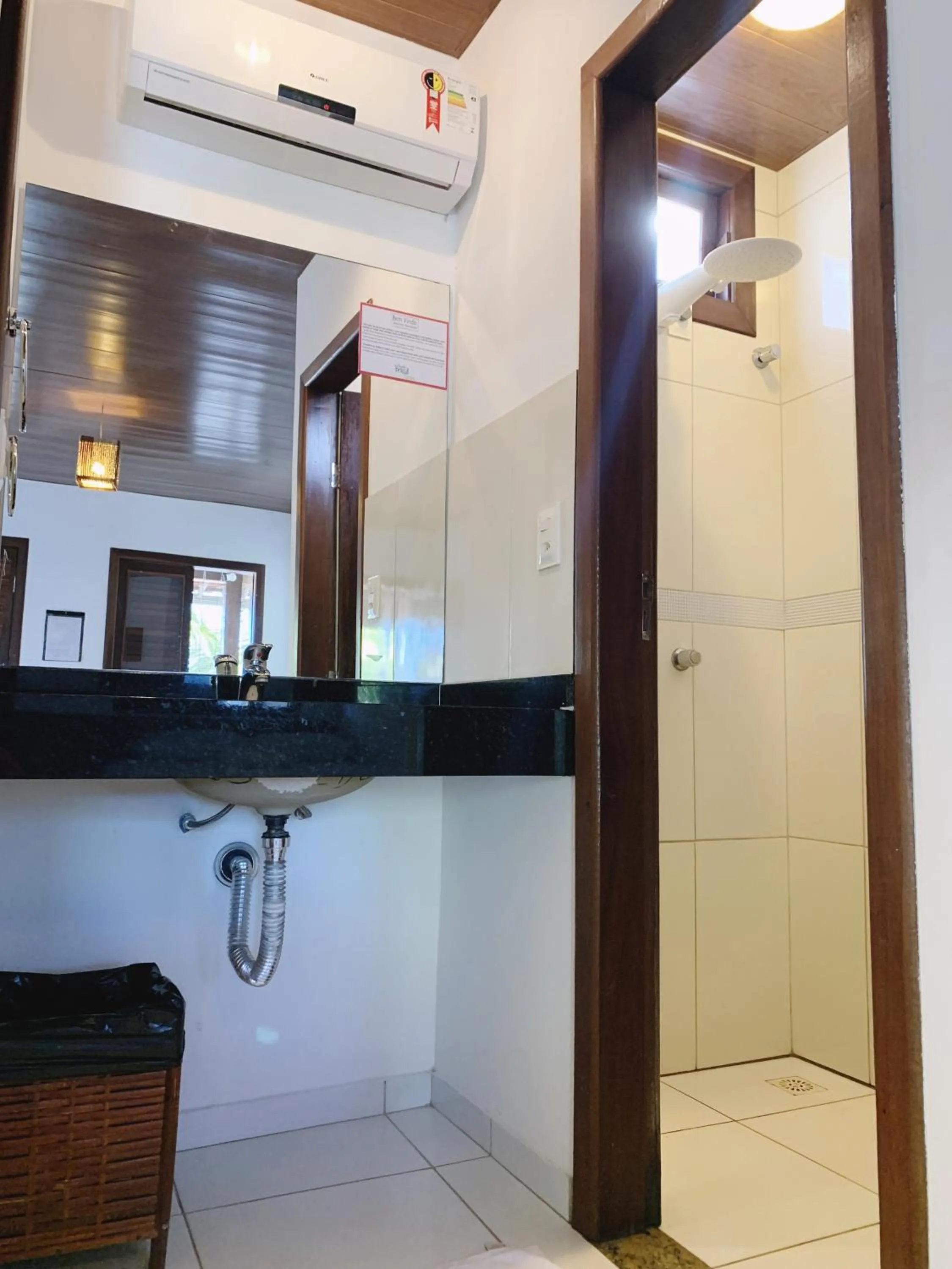 Shower in Pousada Brasil Caribe