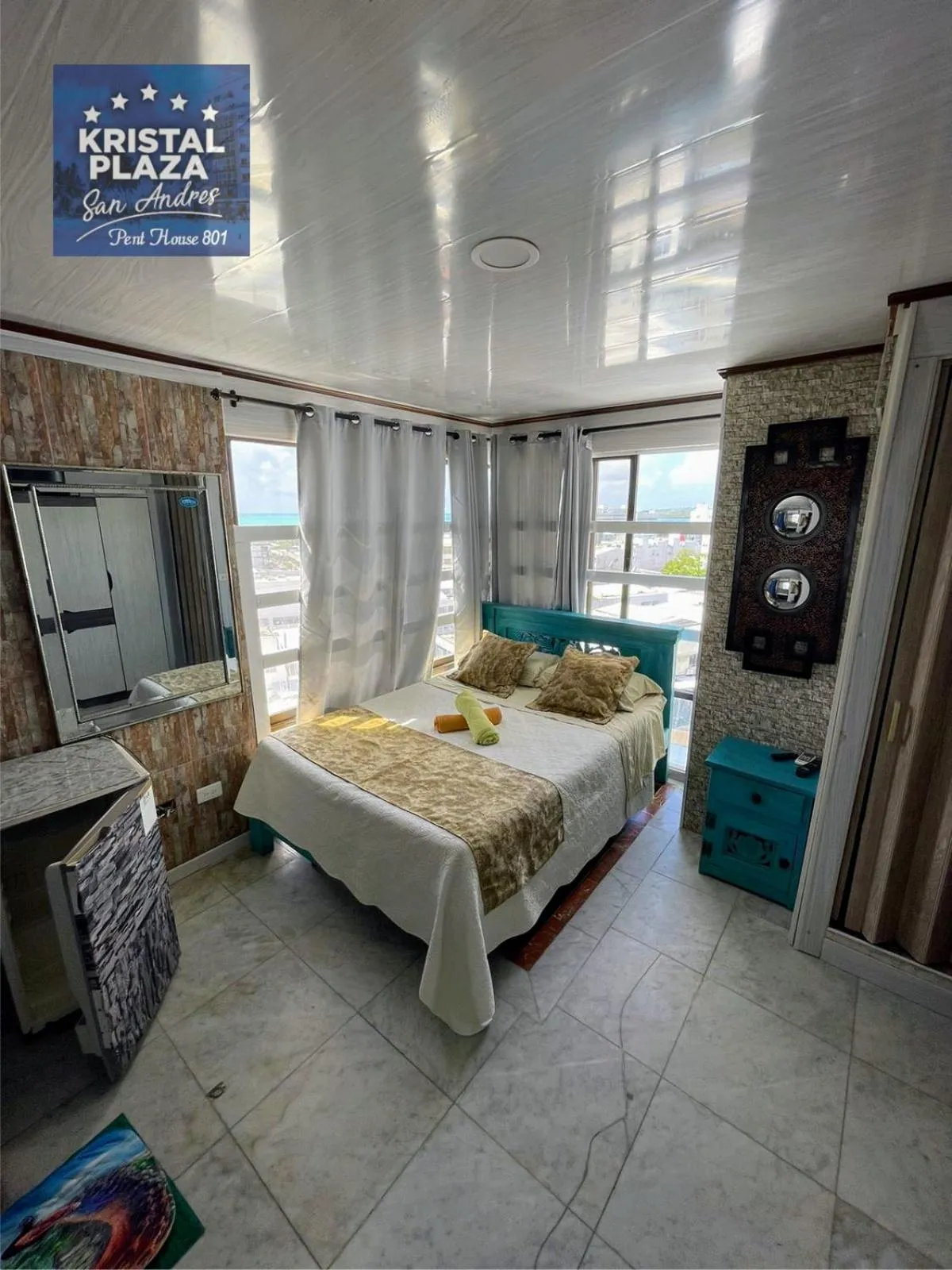 Bed in Kristhal Plaza 801