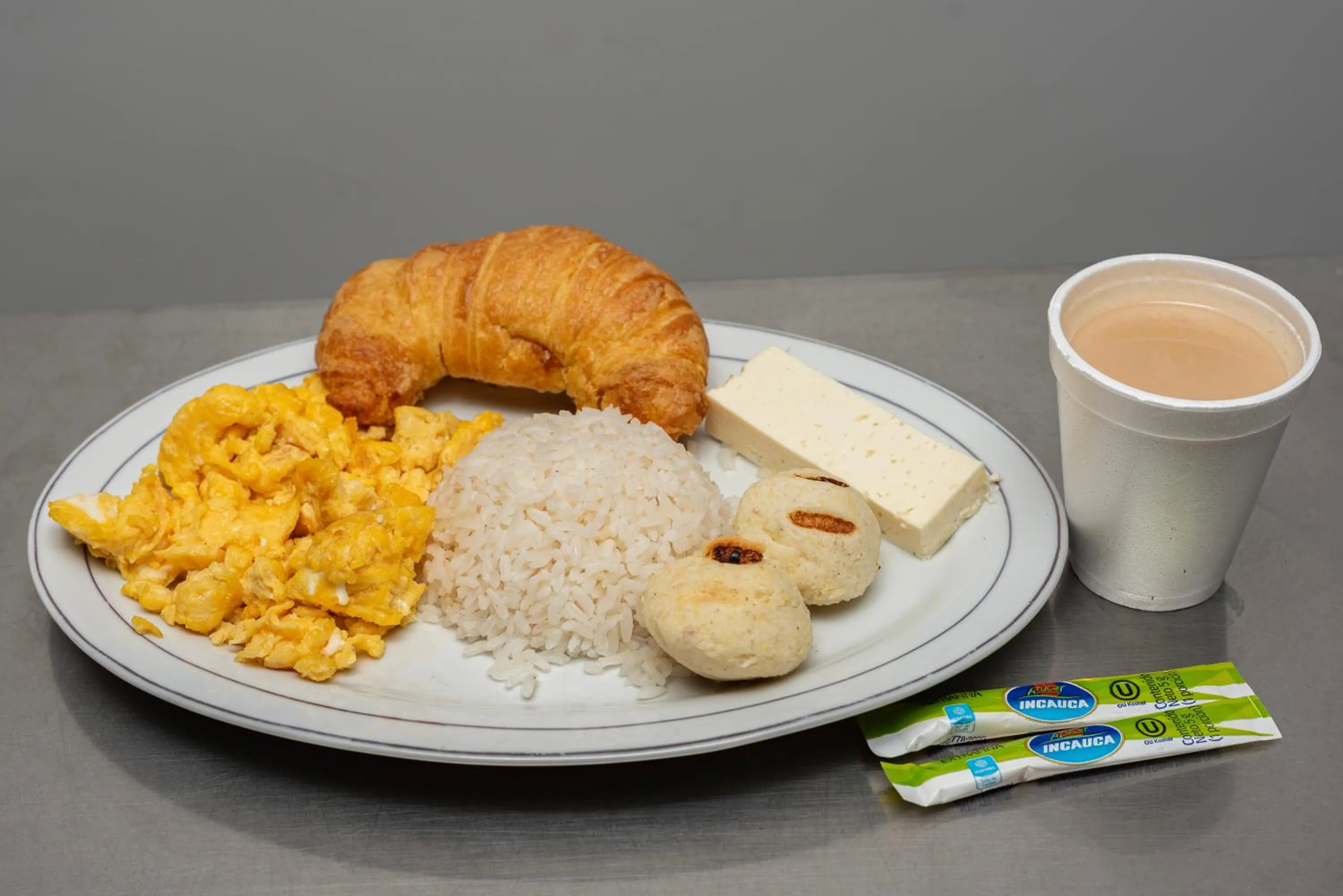 Breakfast in Hotel Santander Plaza