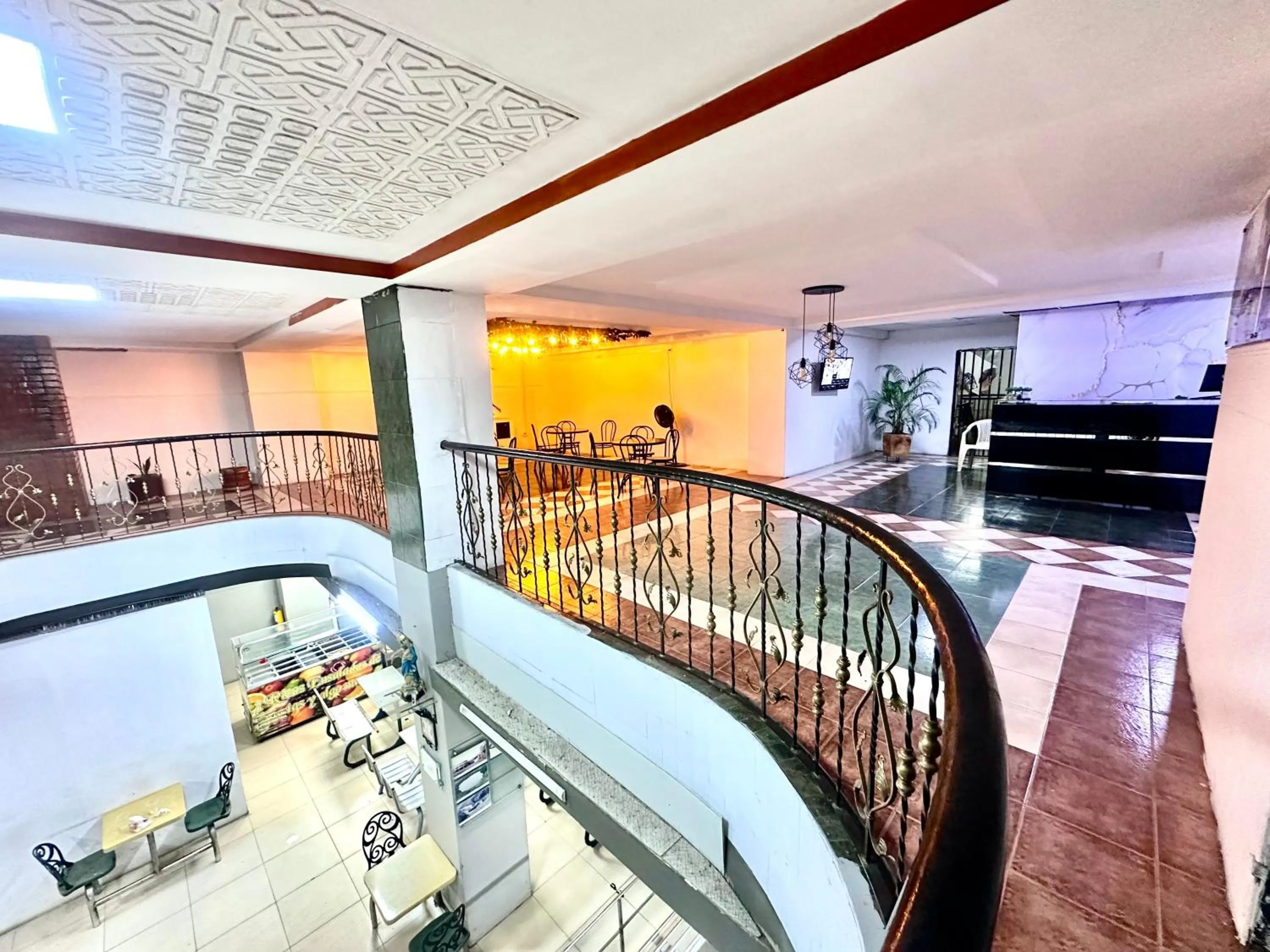 Lobby or reception in Hotel Santander Plaza