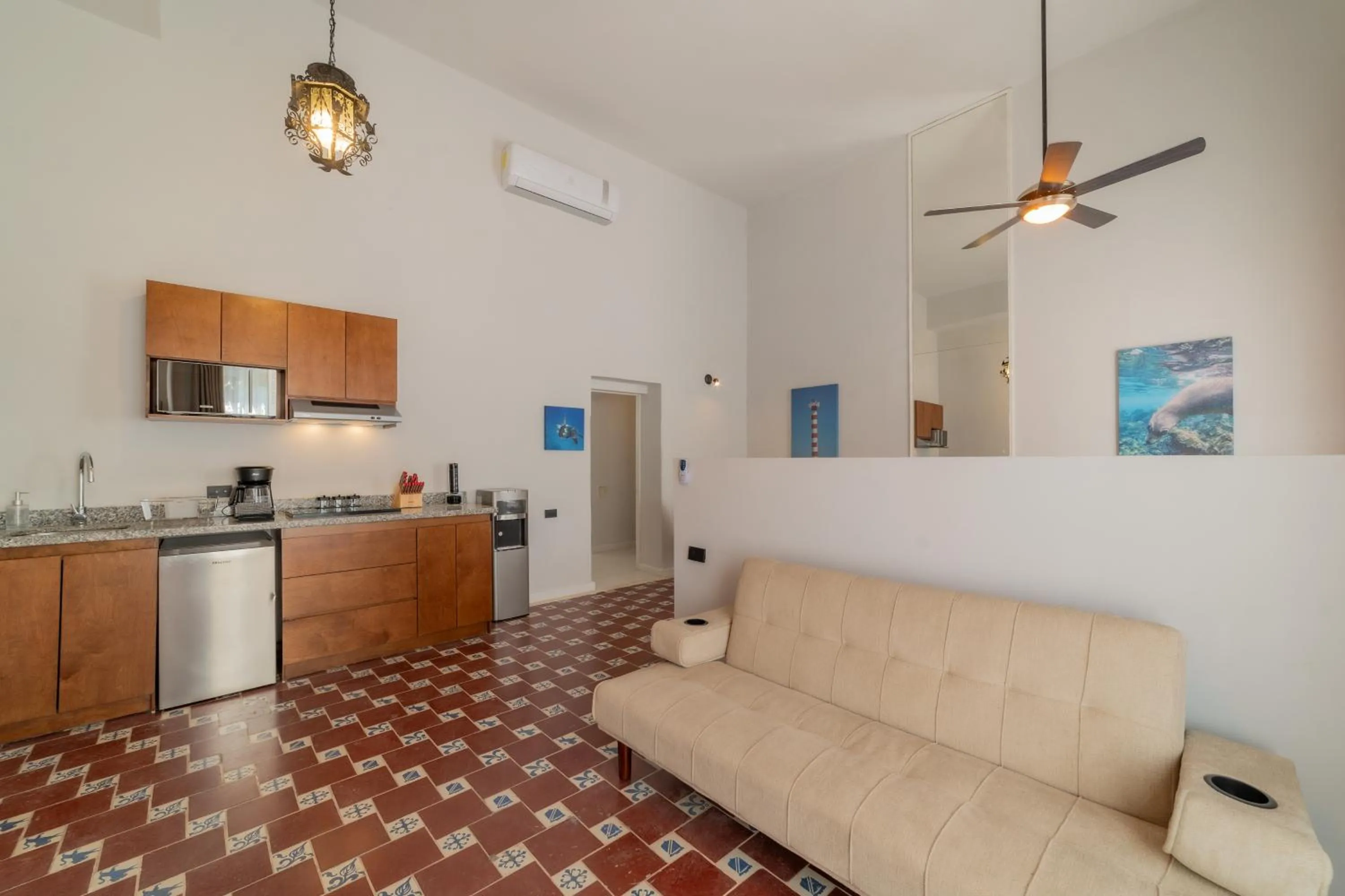 Kitchen or kitchenette in Casa Velasco La Paz