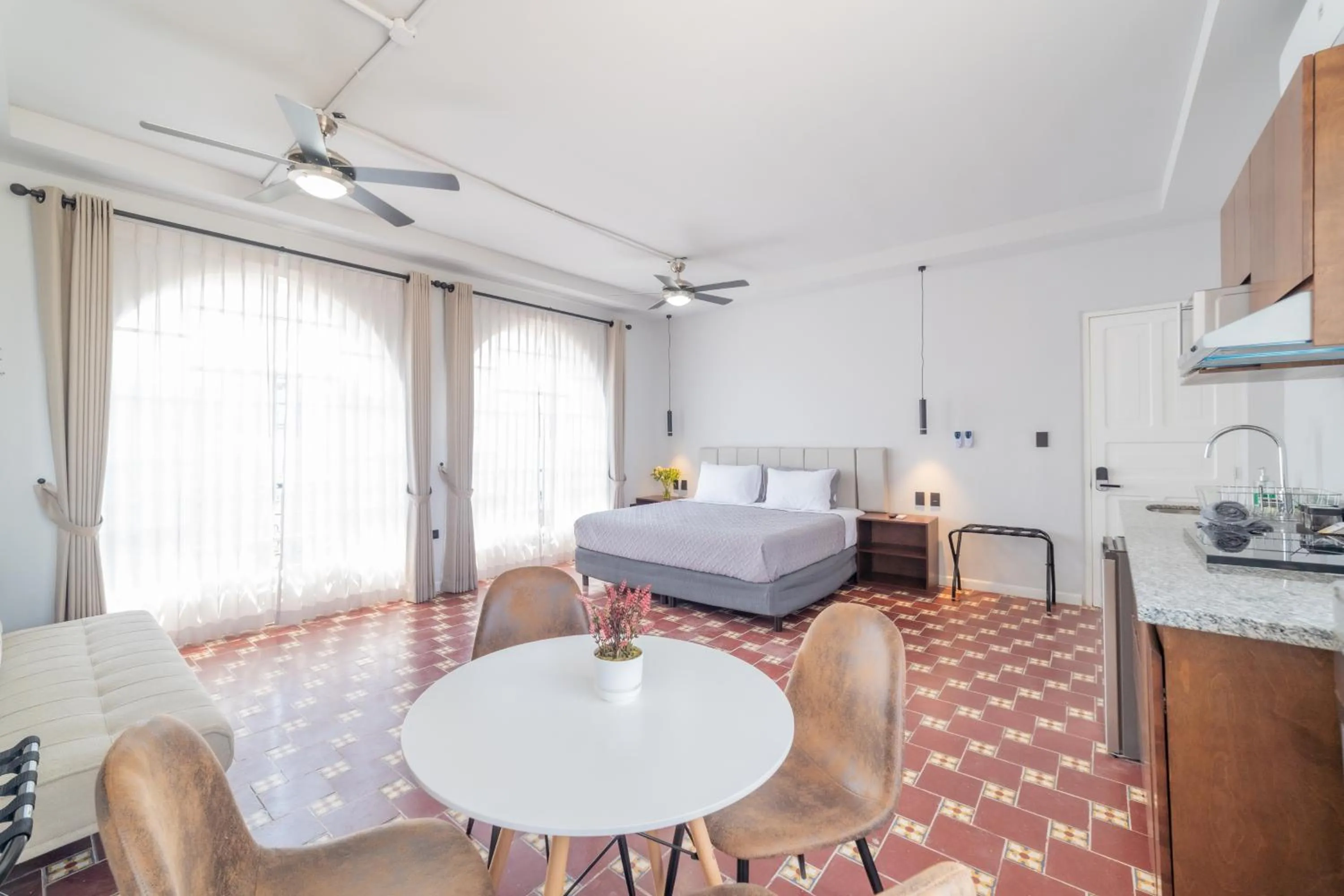 kitchen, Bed in Casa Velasco La Paz