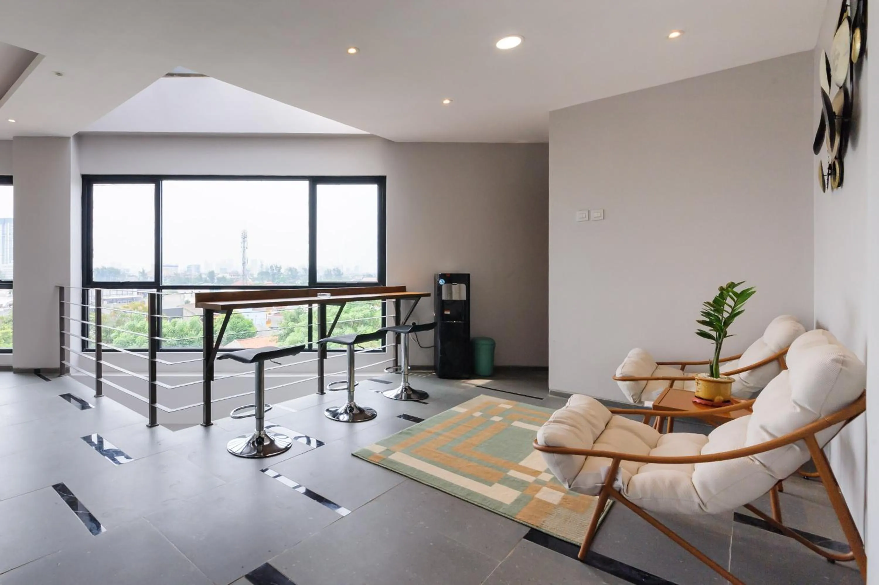 Seating area in BALE Puri