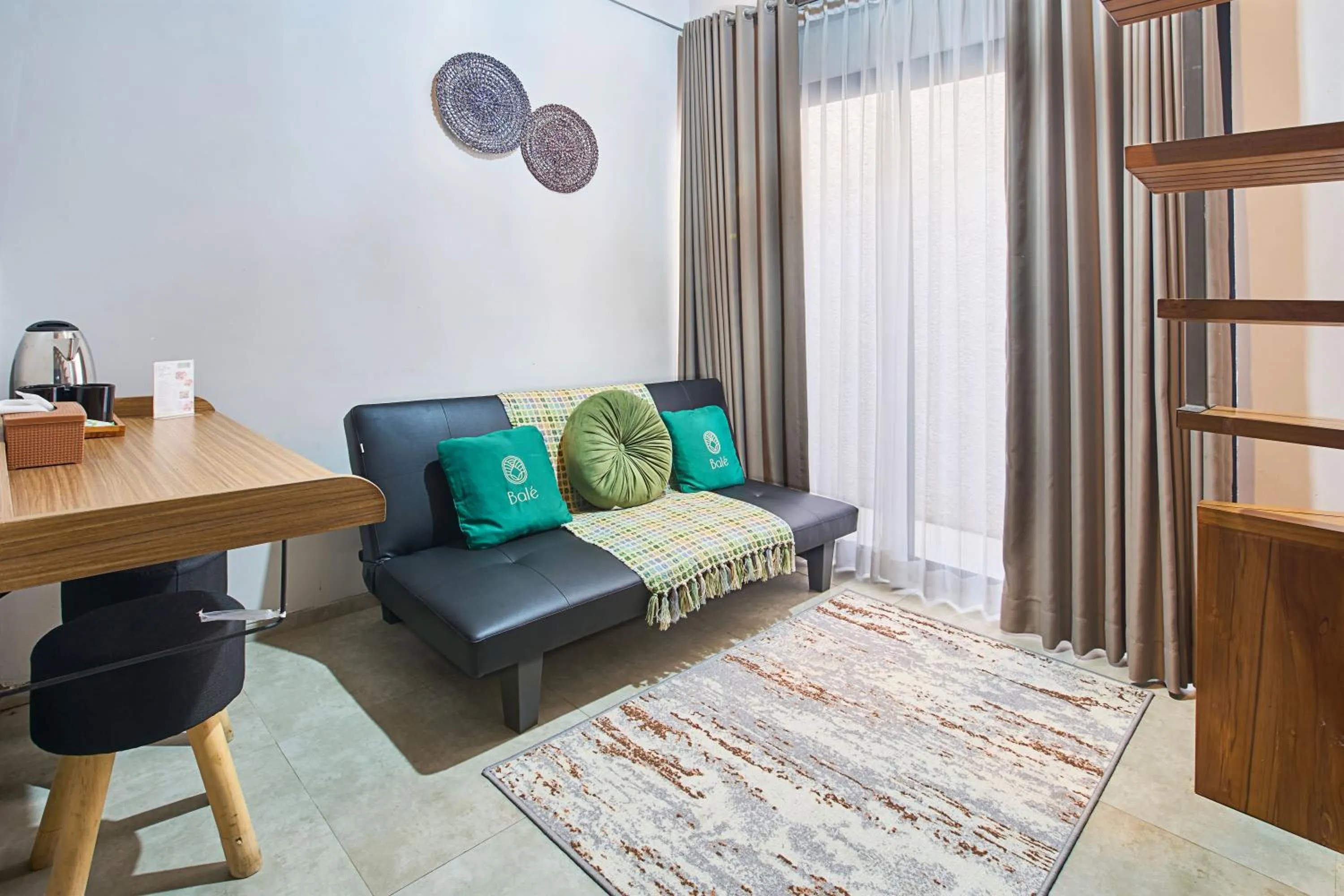 Balcony/Terrace, Bed in BALE Puri