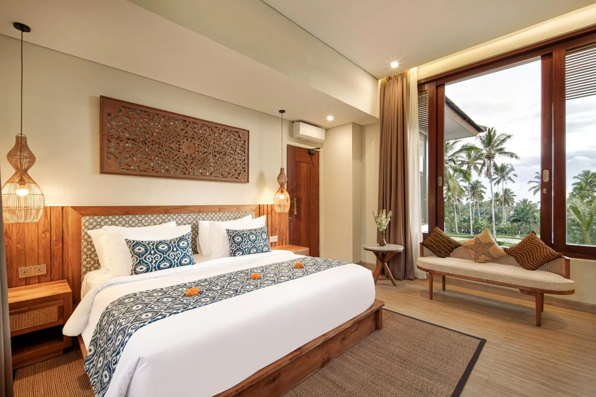 Bed in Khastana Hadi Tegallalang, Ubud