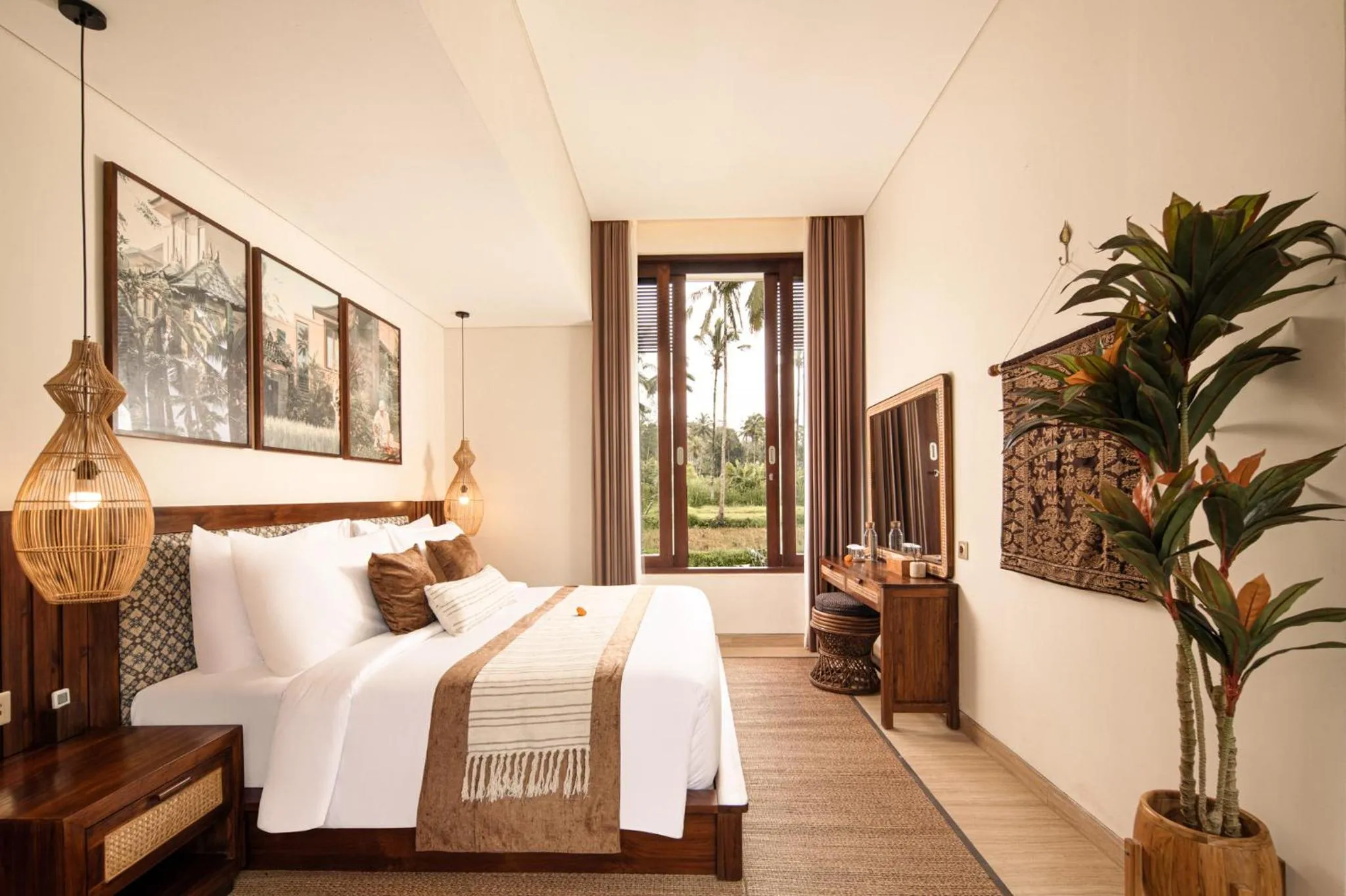 Bedroom, Bed in Khastana Hadi Tegallalang, Ubud