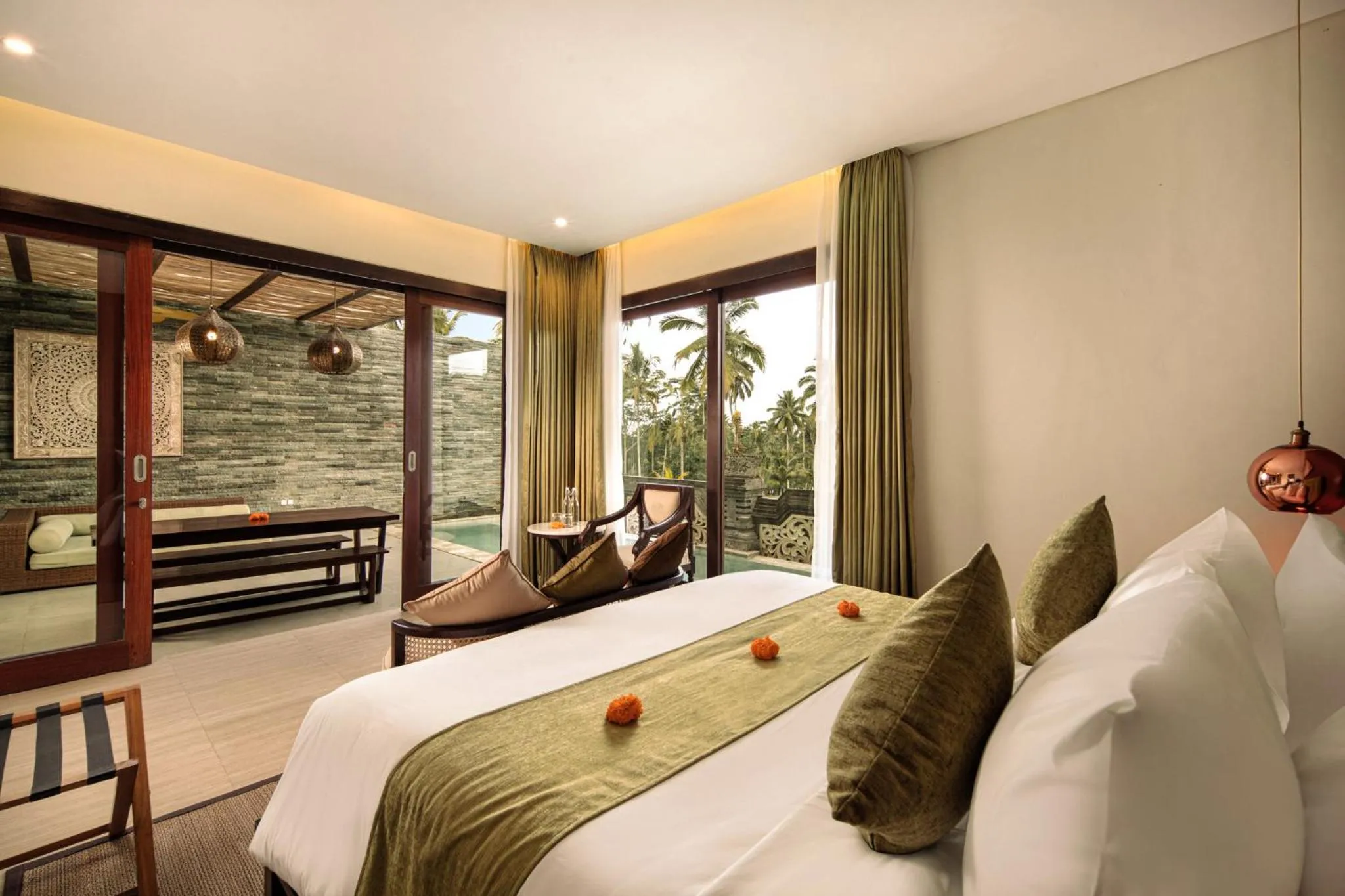 Bedroom, Bed in Khastana Hadi Tegallalang, Ubud