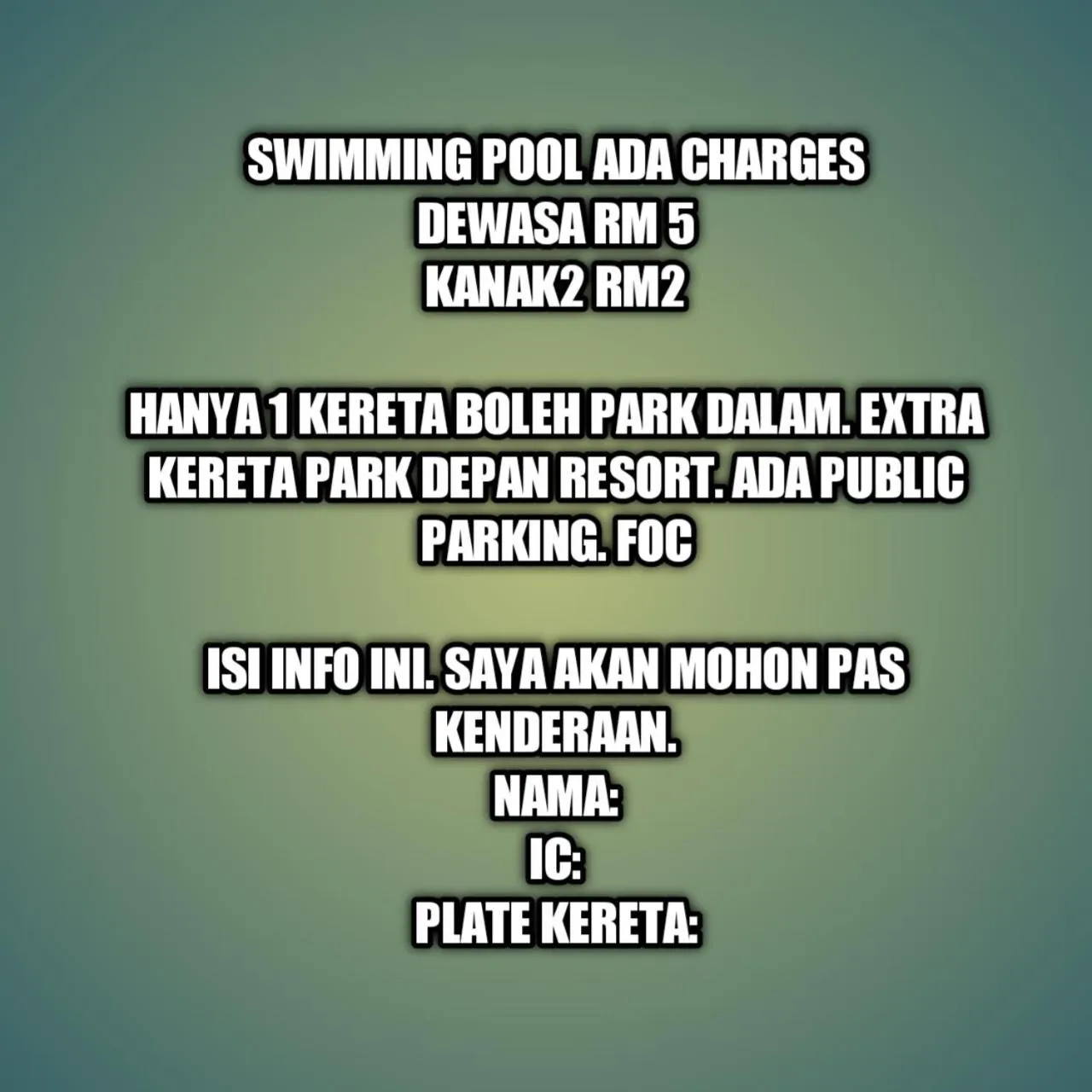 Resort Apartment depan Laut