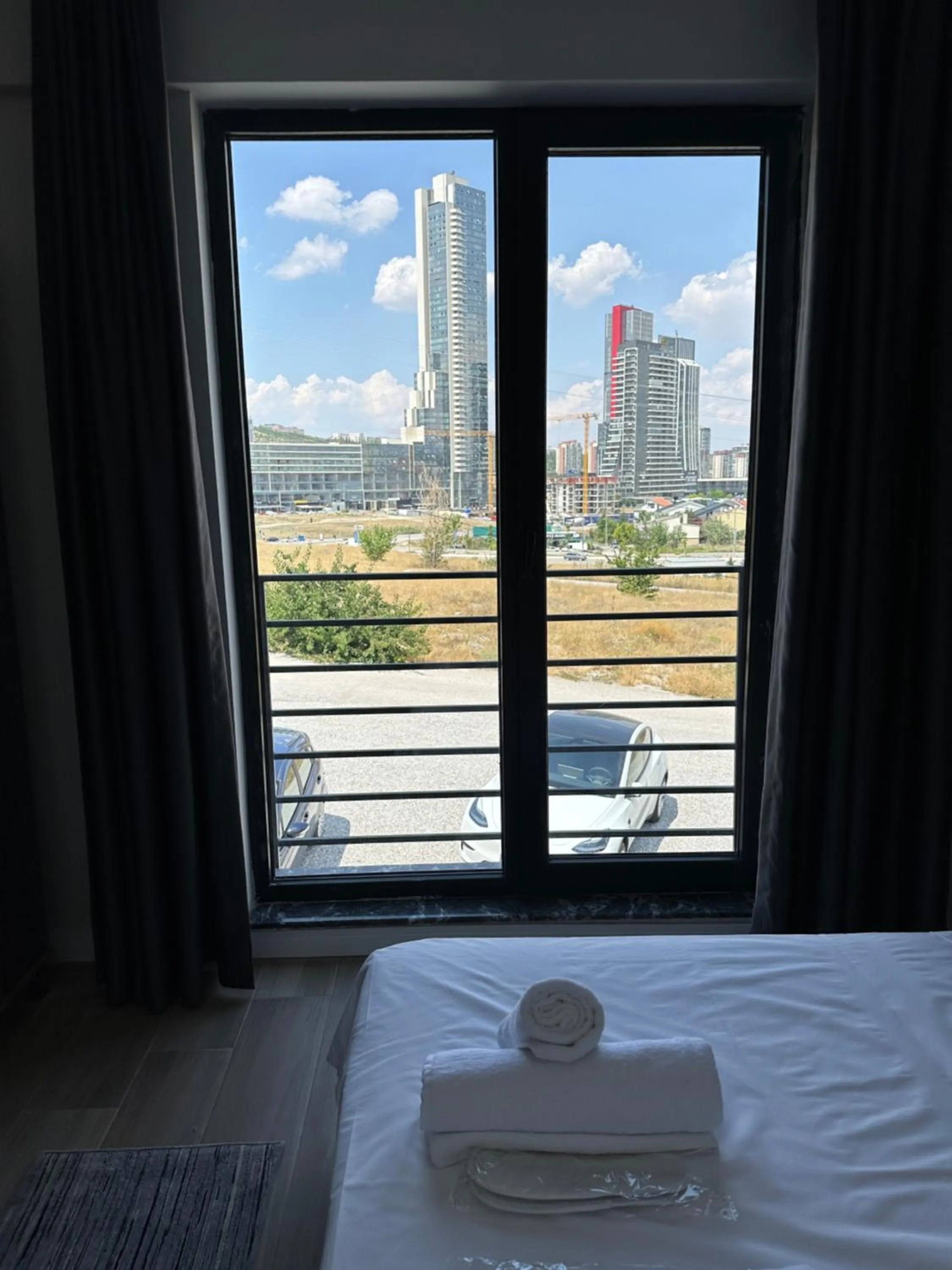 View (from property/room), Bed in Deluna Yaşamkent