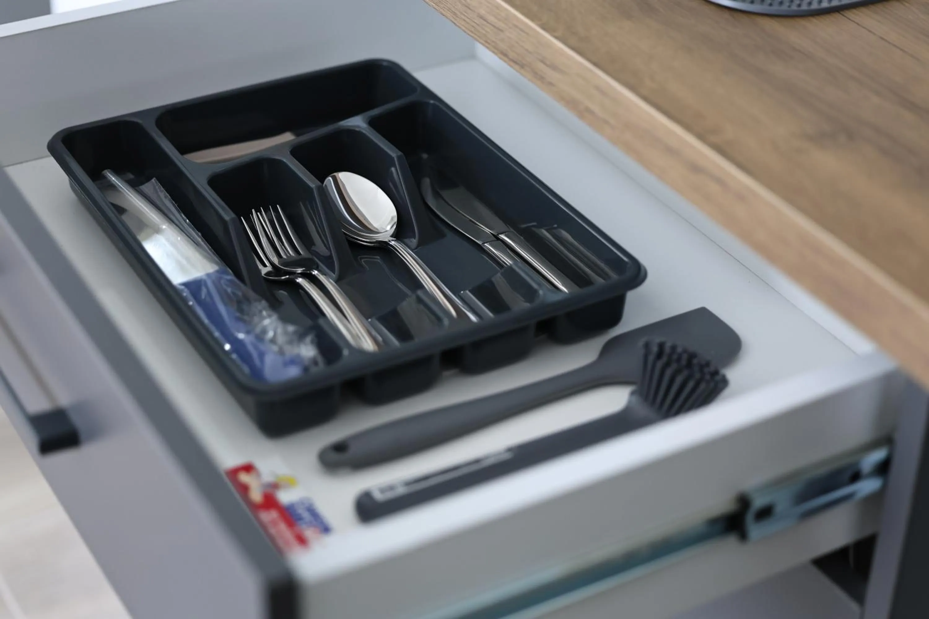 Kitchen or kitchenette in Deluna Yaşamkent