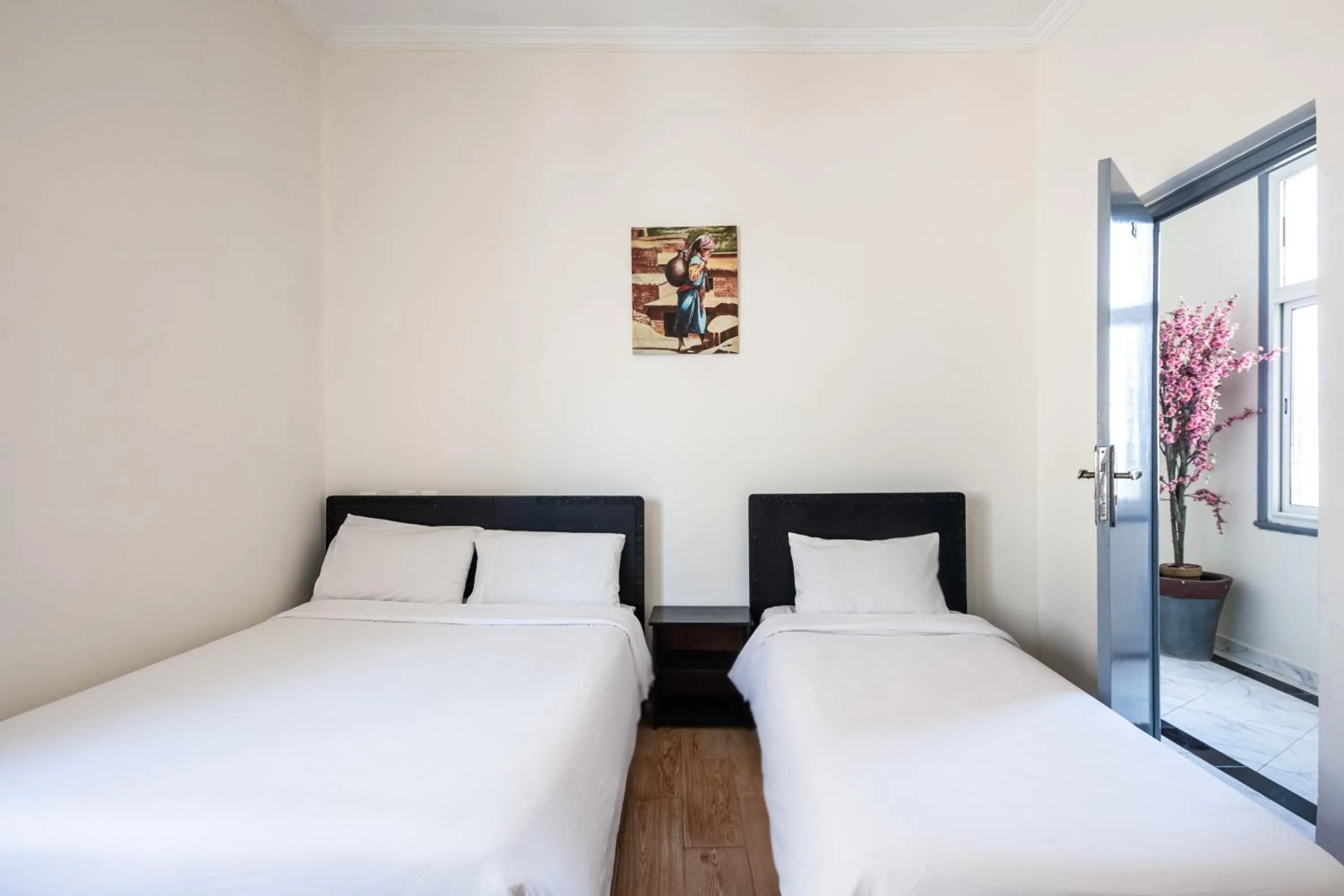 Bed in Hôtel Mauritania Center Tangier