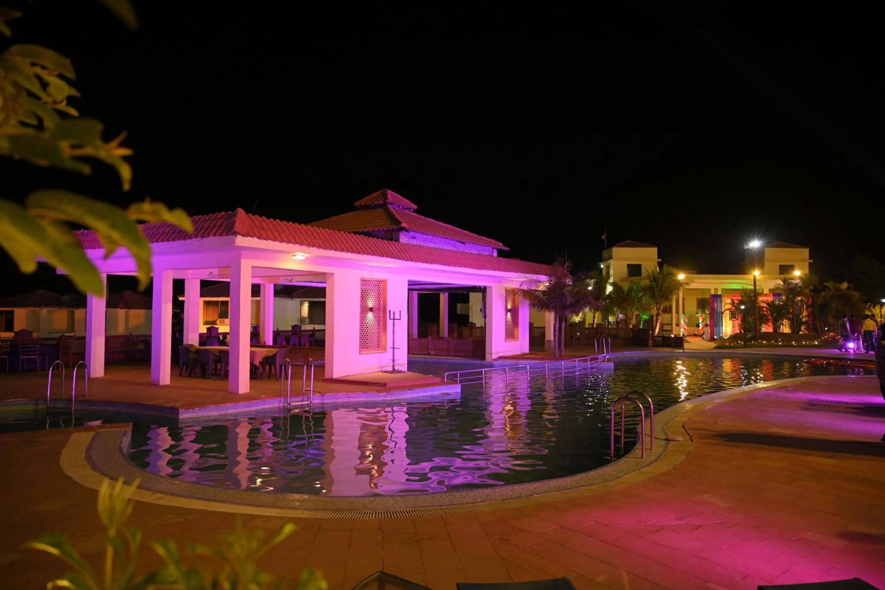 Swimming pool in Orchha Club and Resort - OCR