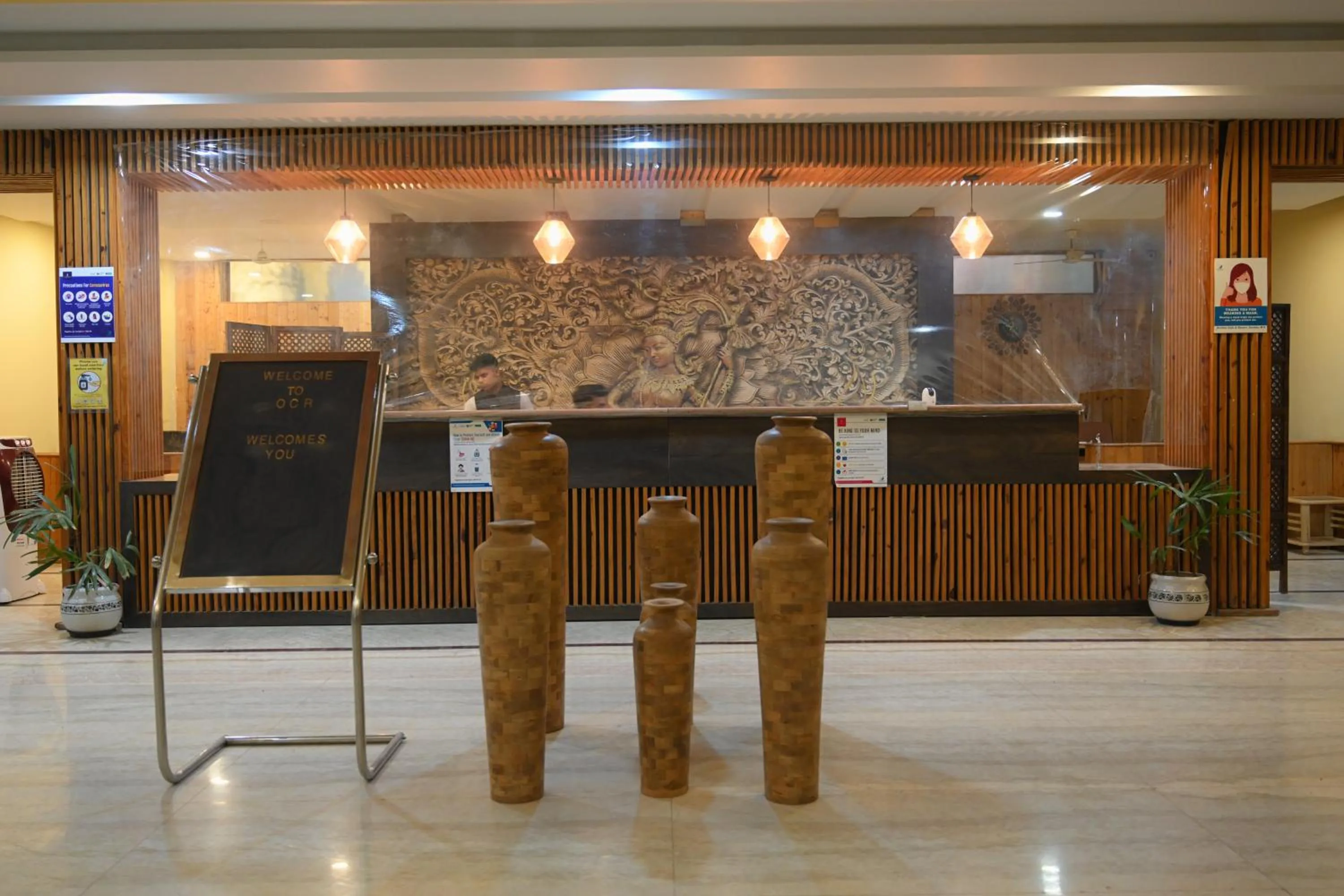 Lobby or reception in Orchha Club and Resort - OCR