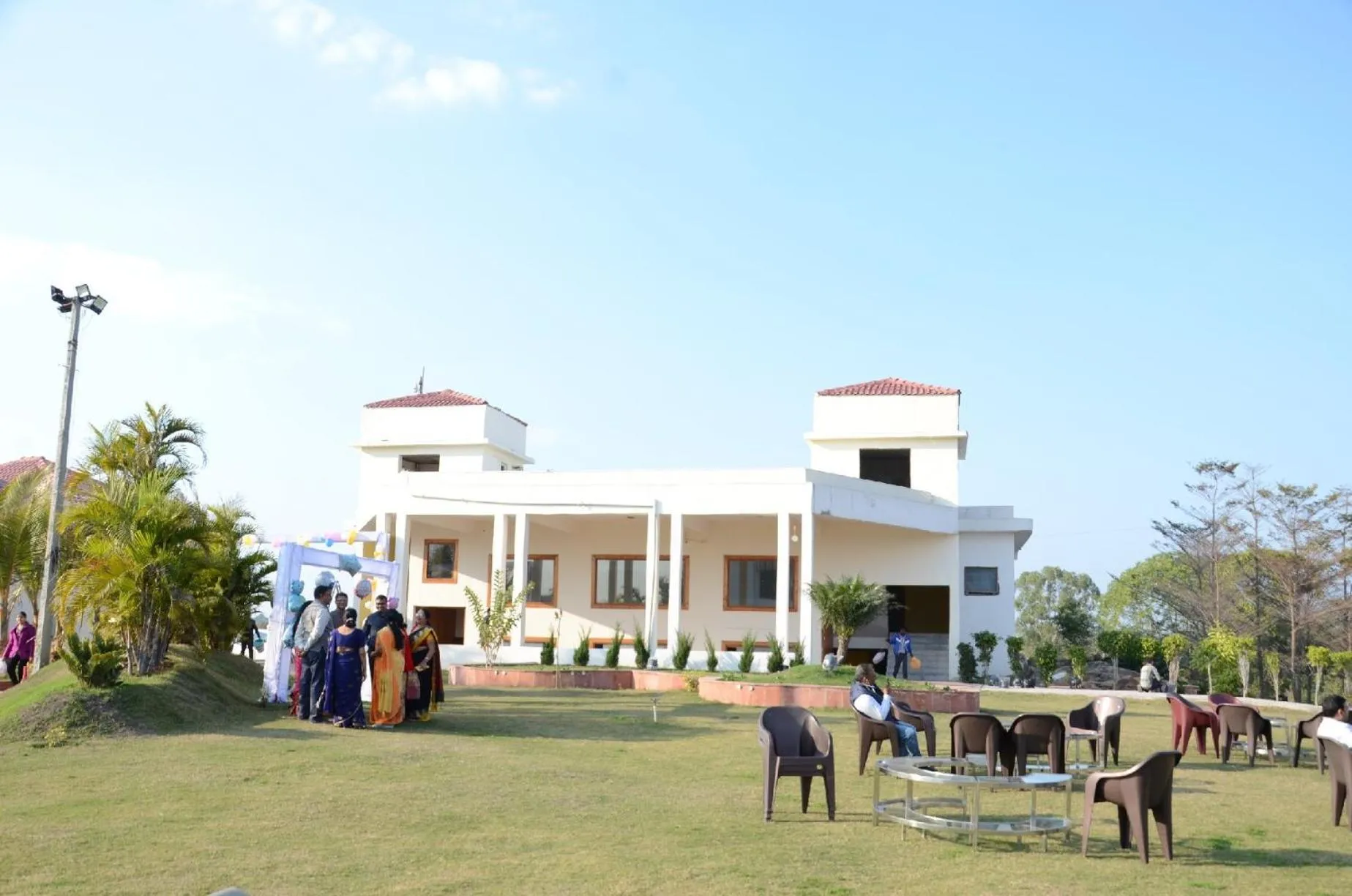 Garden in Orchha Club and Resort - OCR