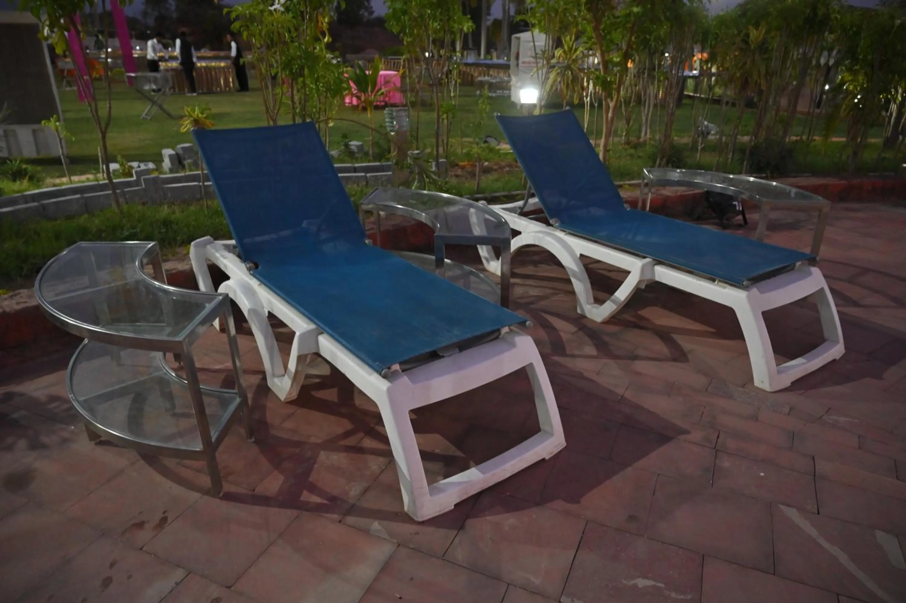 Swimming pool in Orchha Club and Resort - OCR