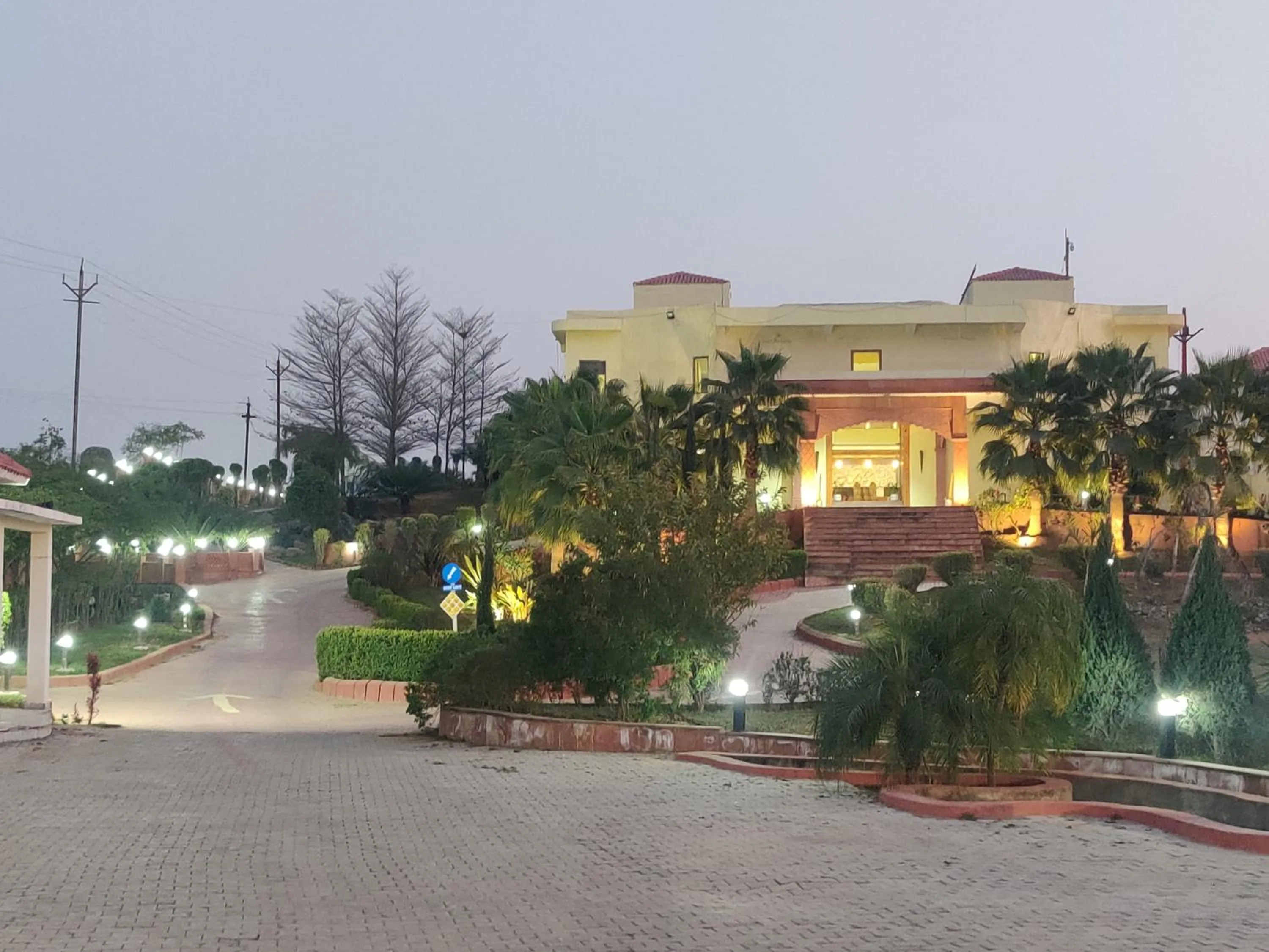 Facade/entrance in Orchha Club and Resort - OCR
