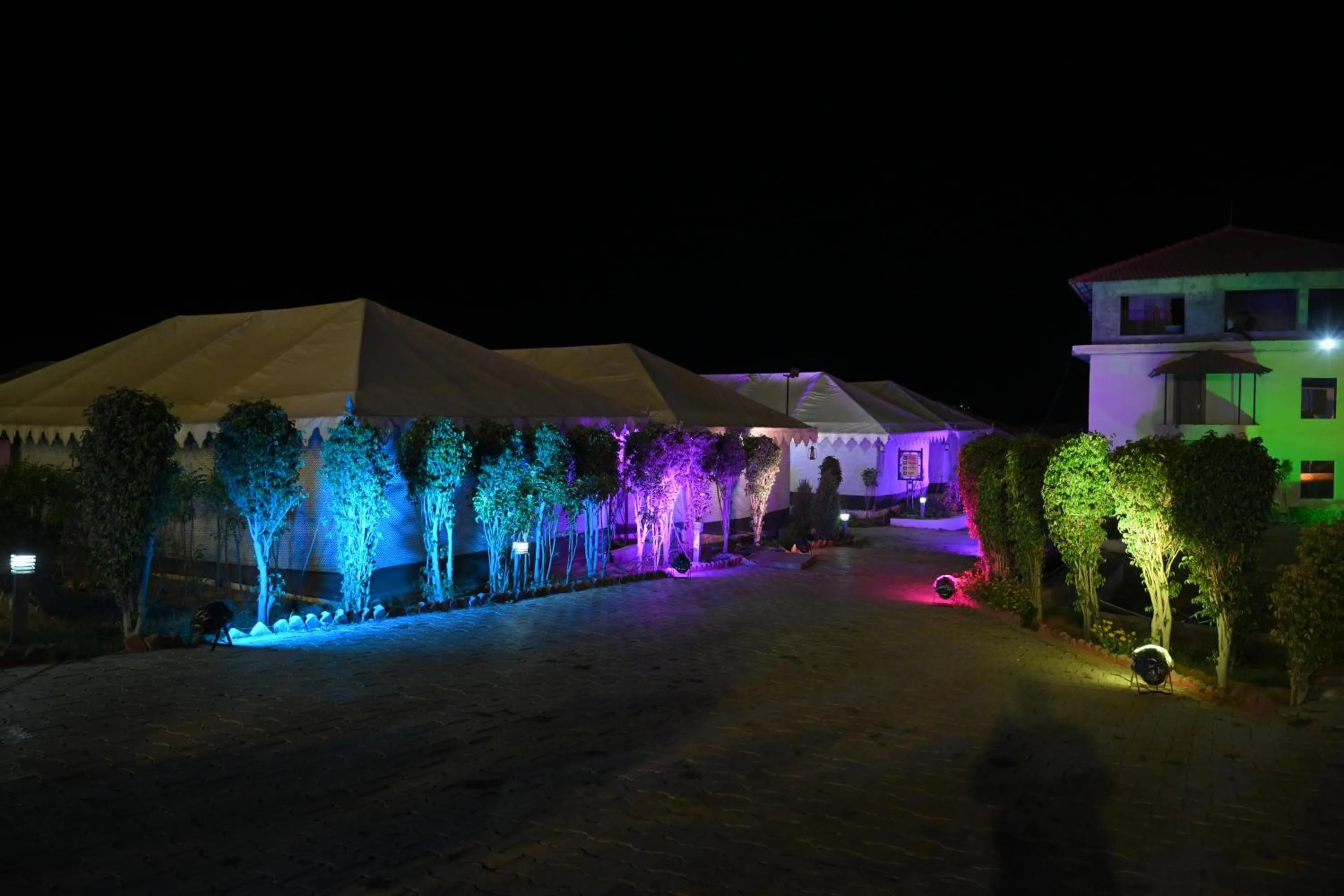 Garden in Orchha Club and Resort - OCR