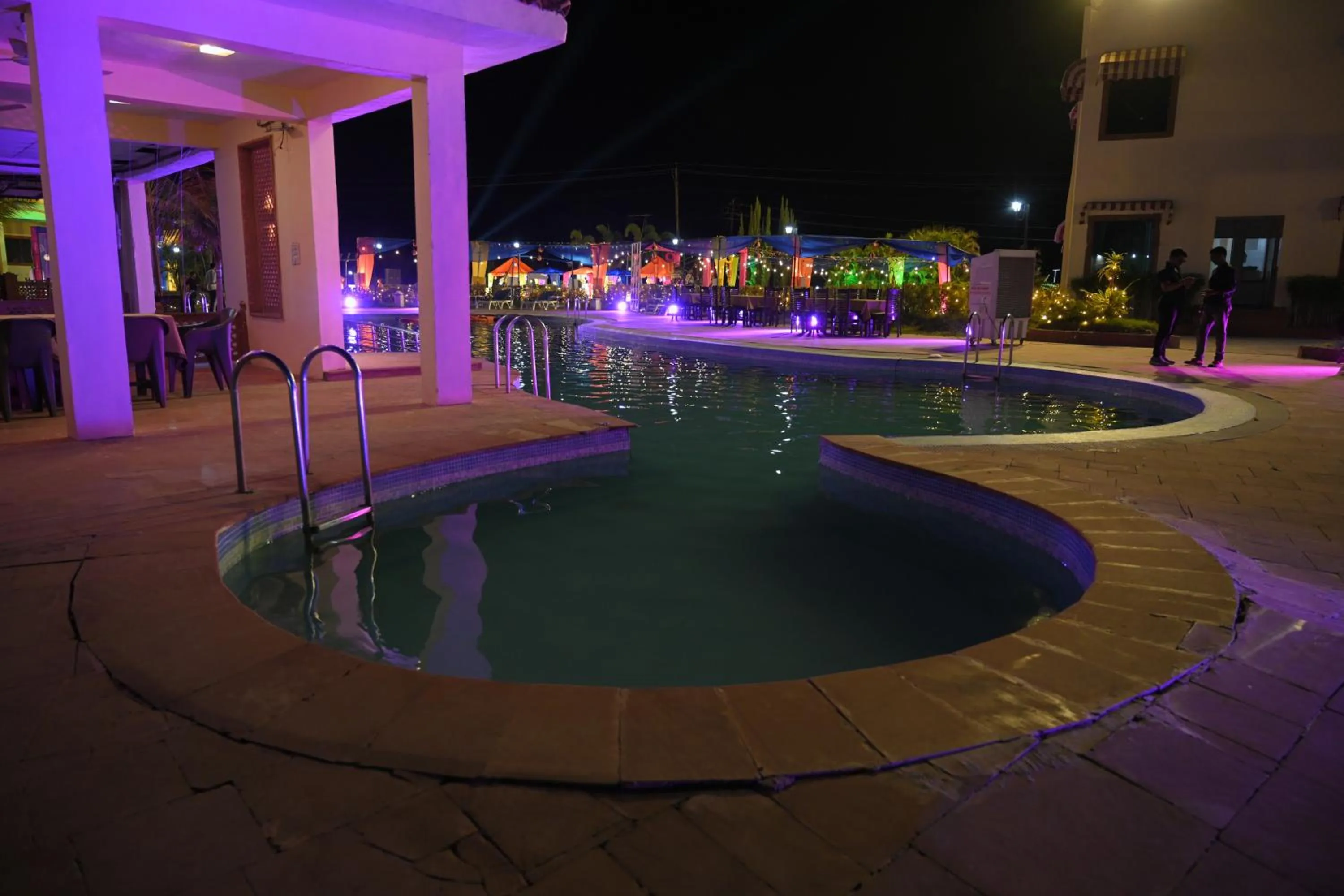 Swimming pool in Orchha Club and Resort - OCR