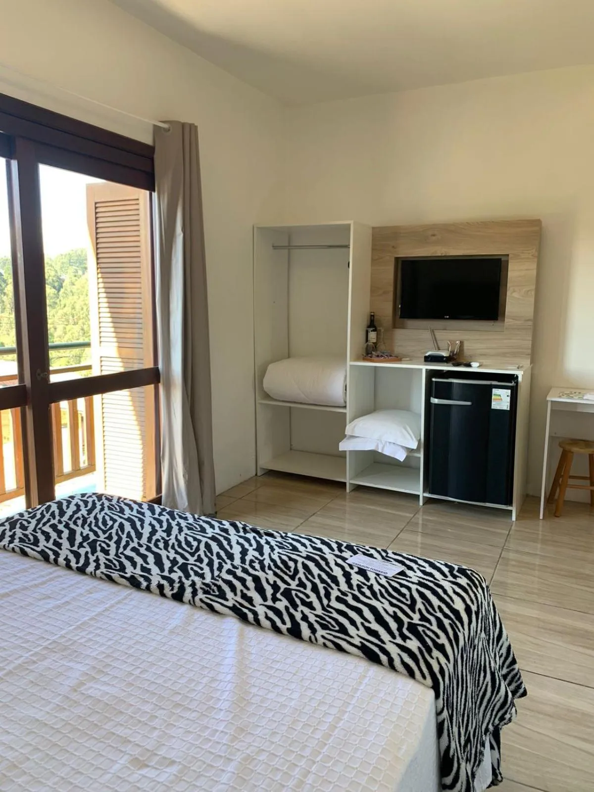 Bed in Pousada Schmitz