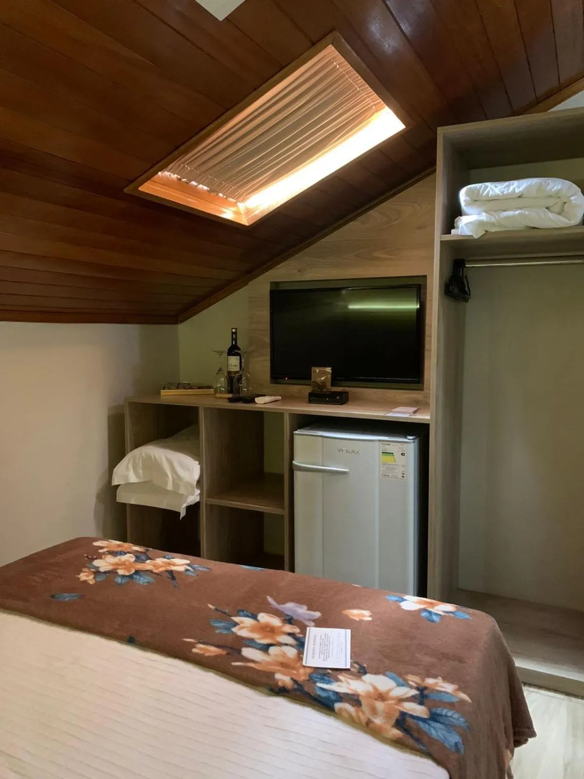 Bed in Pousada Schmitz