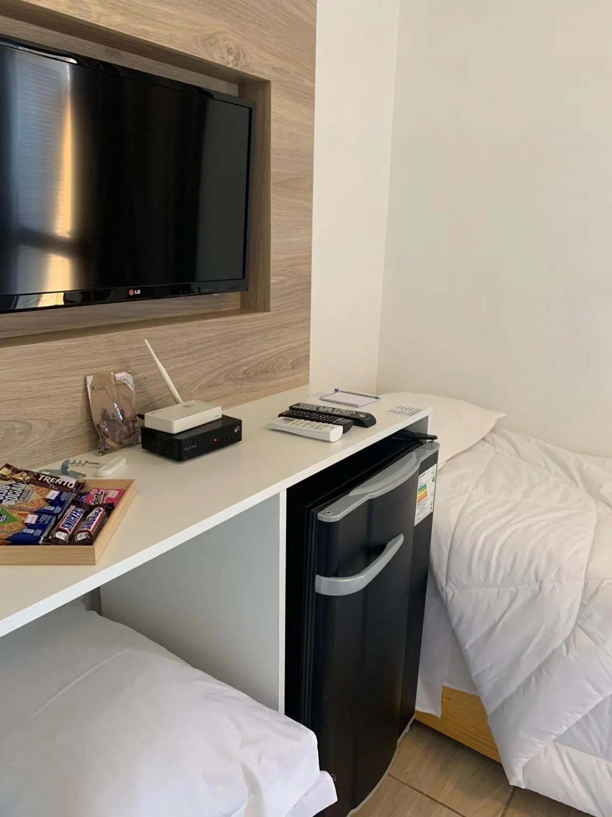 Bed in Pousada Schmitz