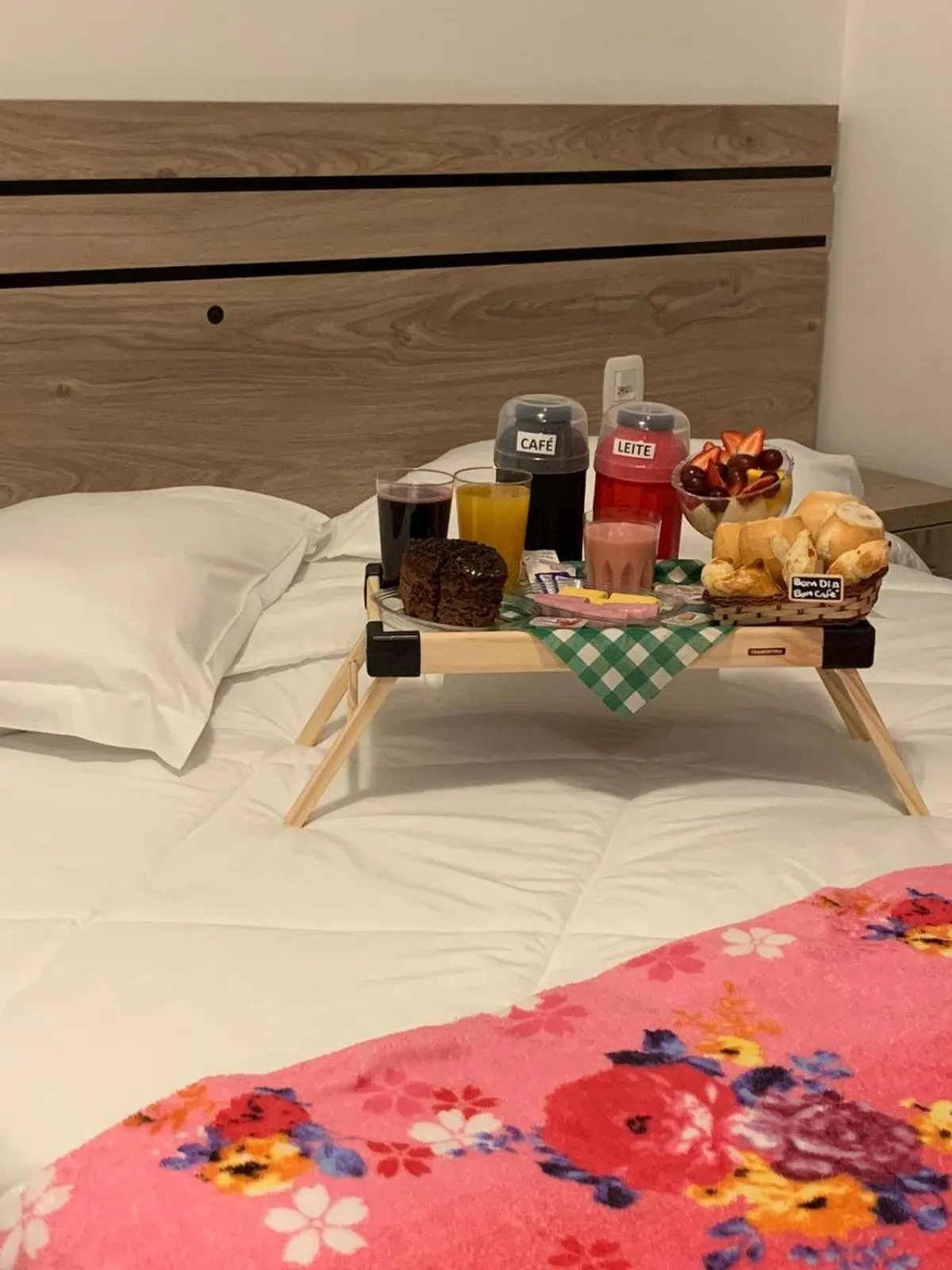 Bed in Pousada Schmitz