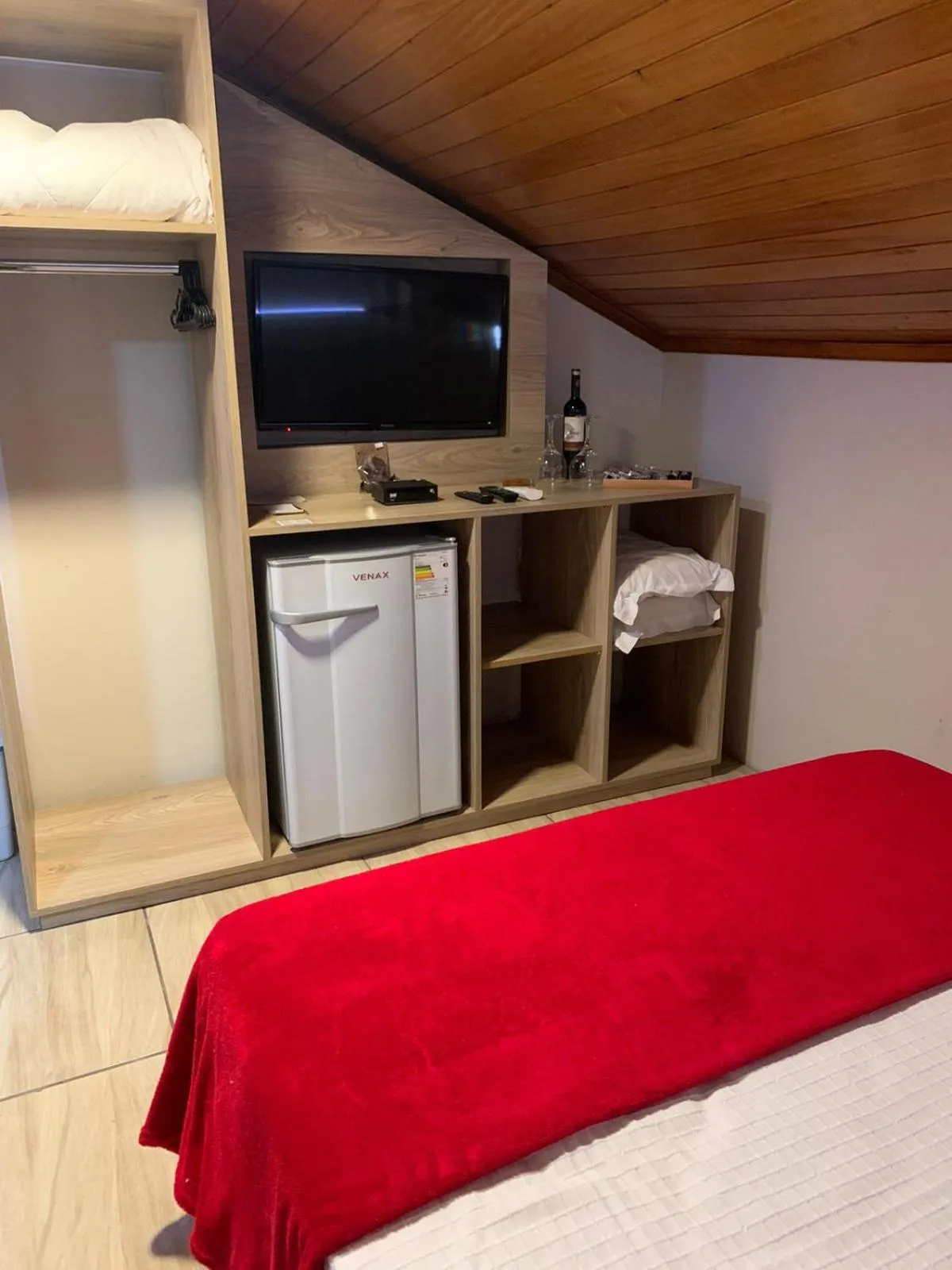 Bed in Pousada Schmitz