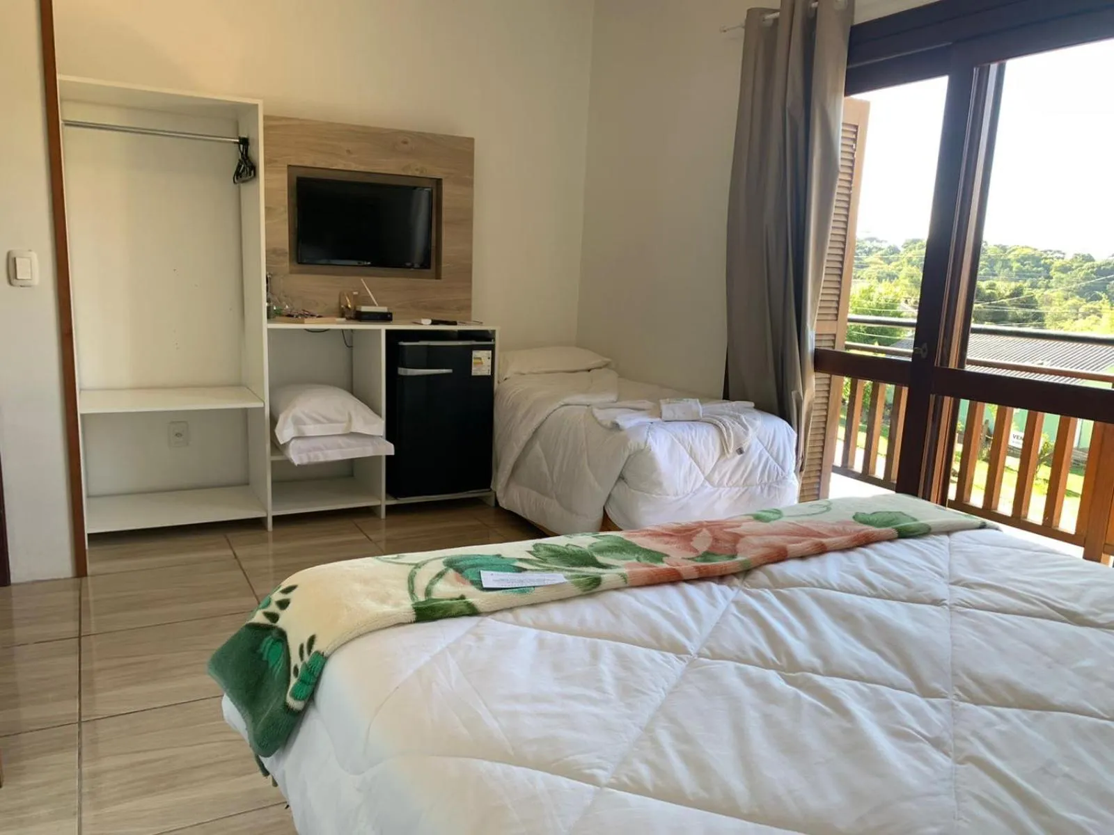 Bed in Pousada Schmitz