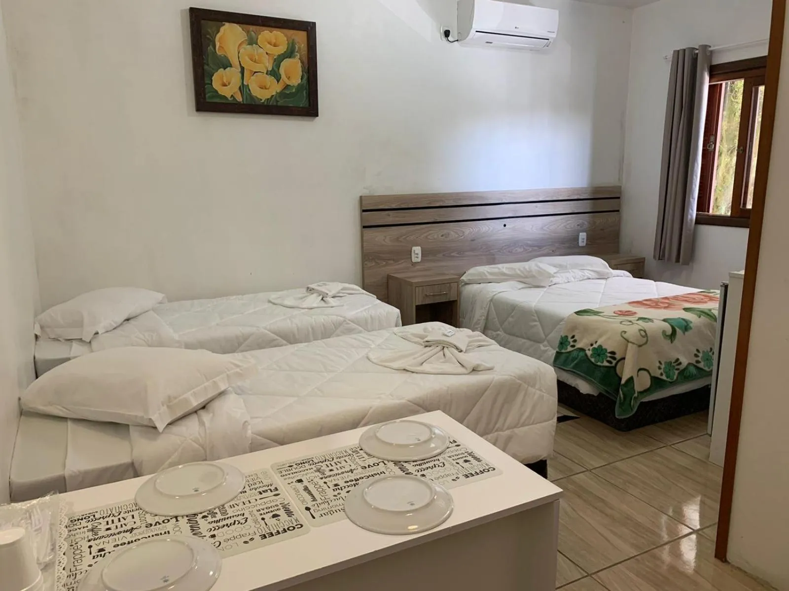 Bed in Pousada Schmitz