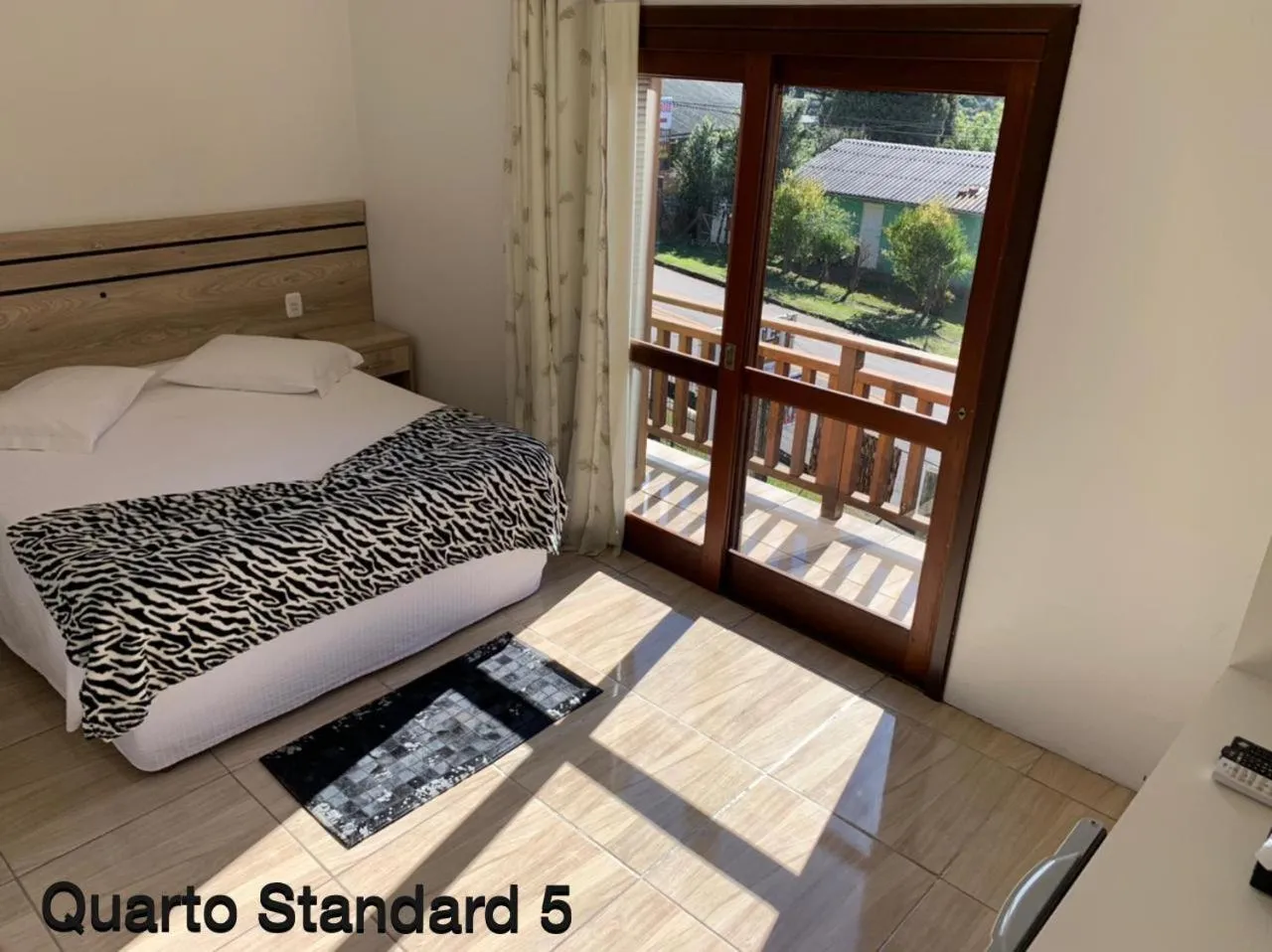 Bed in Pousada Schmitz