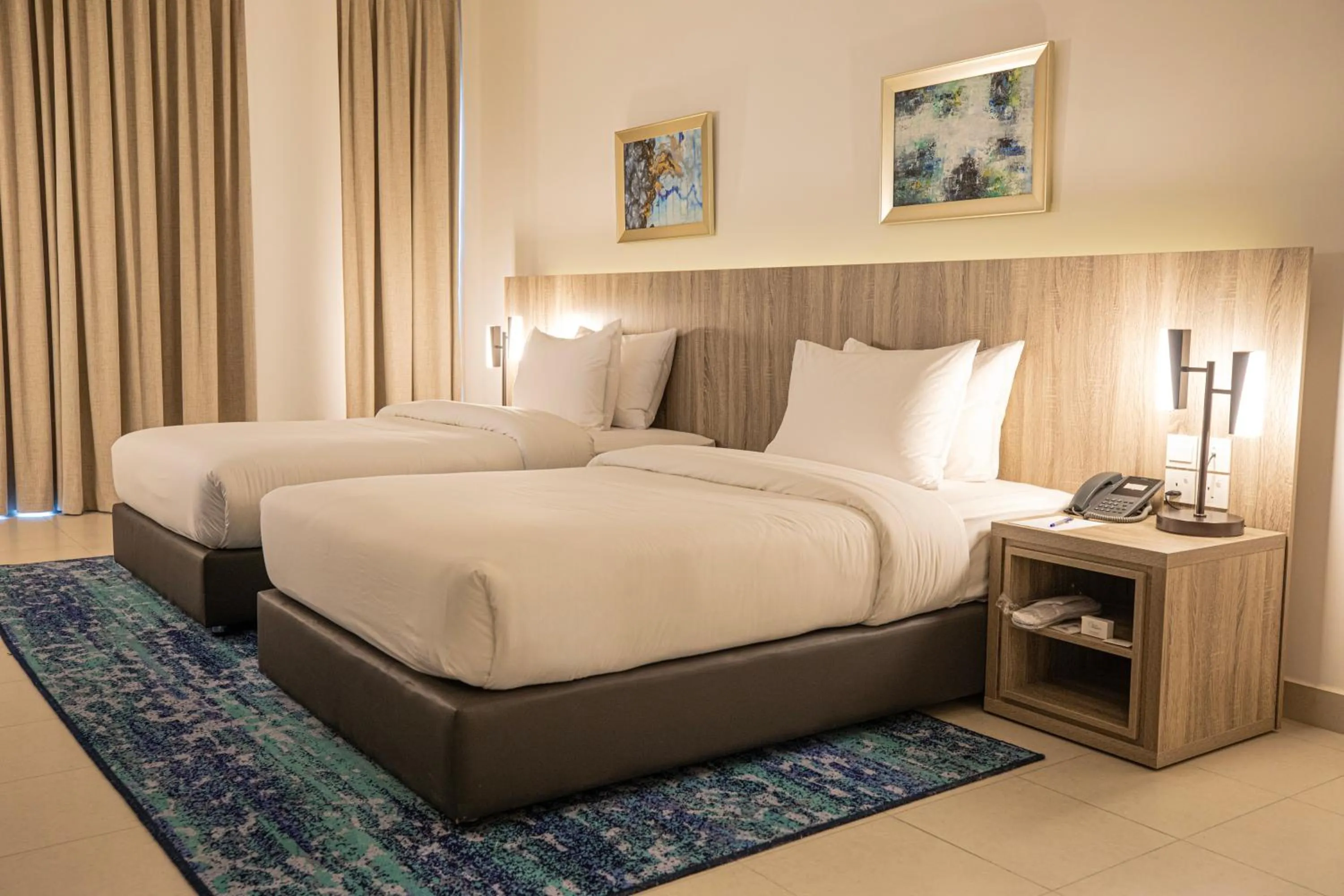 Bed in Golden Tulip Amman