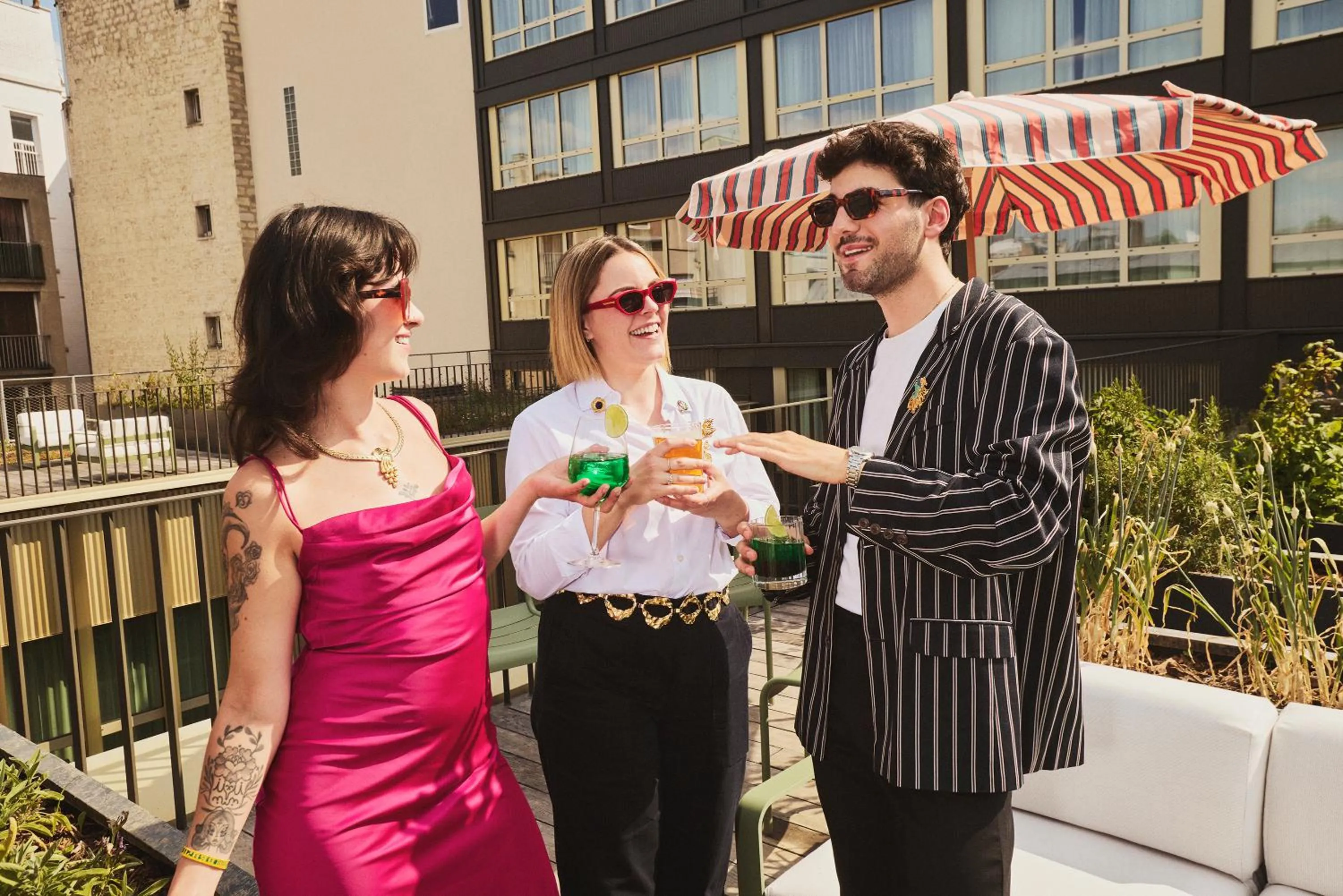 Balcony/Terrace in lyf Gambetta Paris