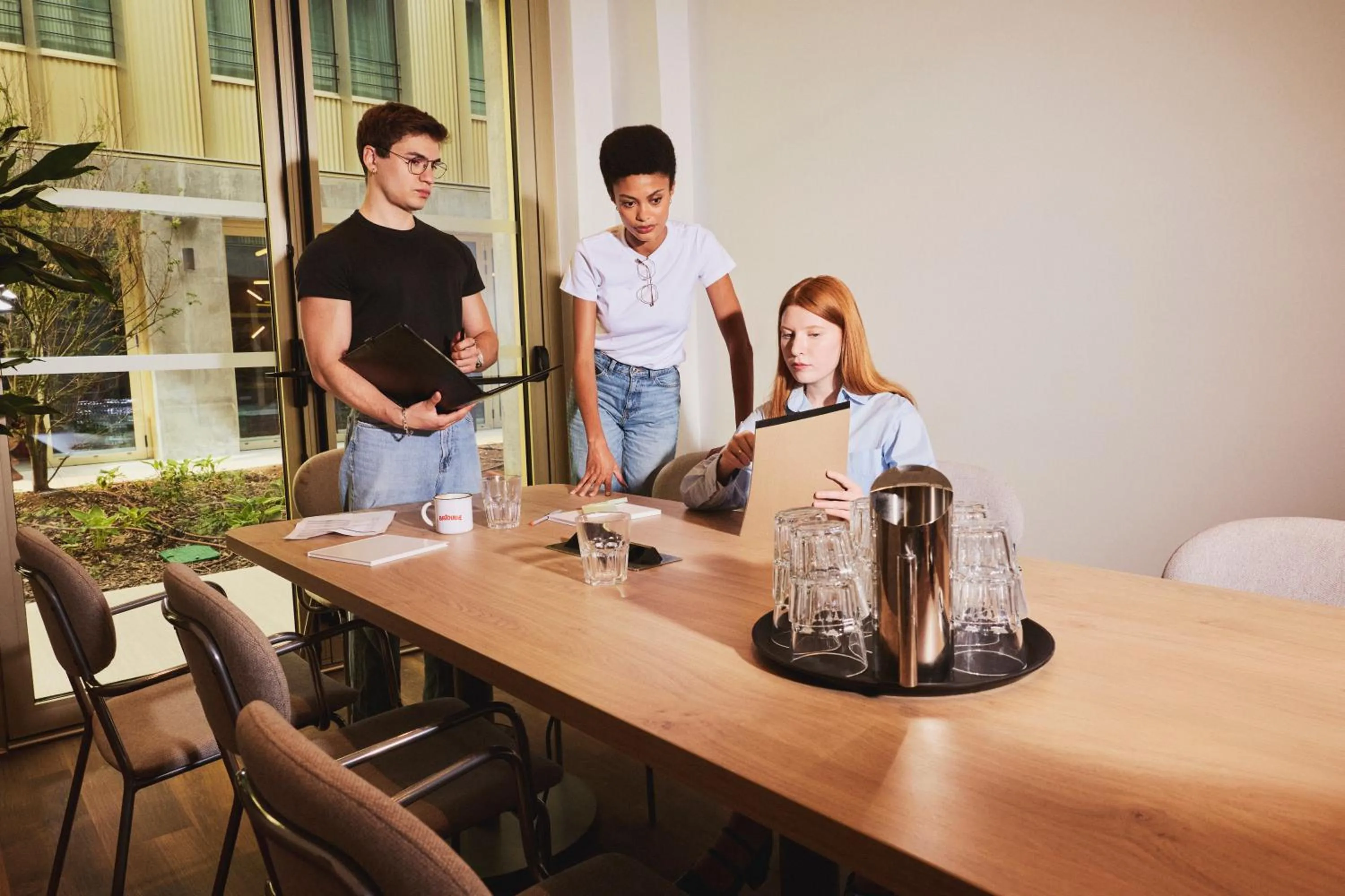 Meeting/conference room in lyf Gambetta Paris